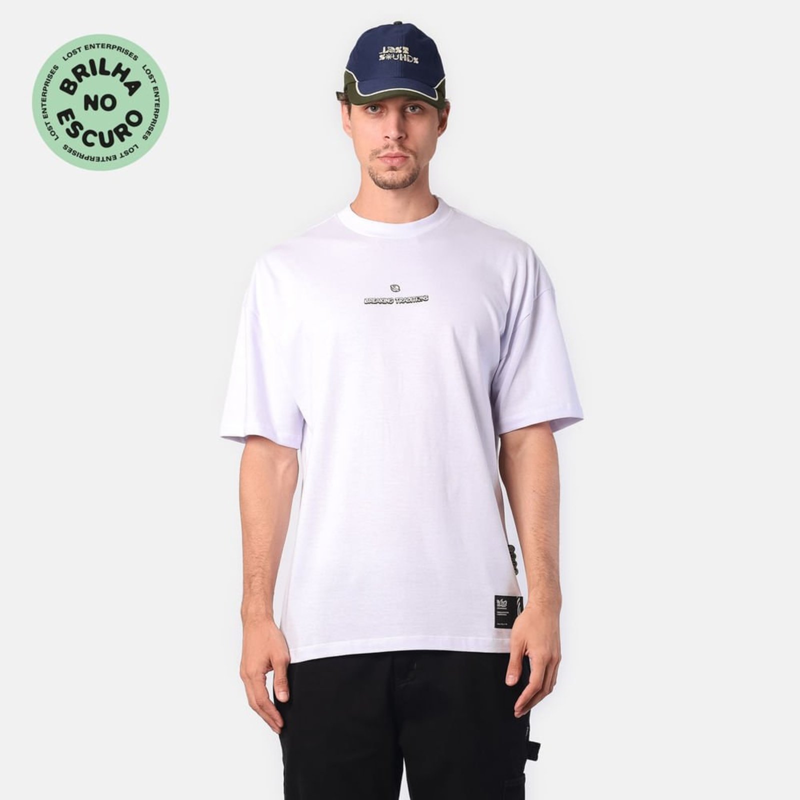 T-Shirt Lost Breaking BRANCO