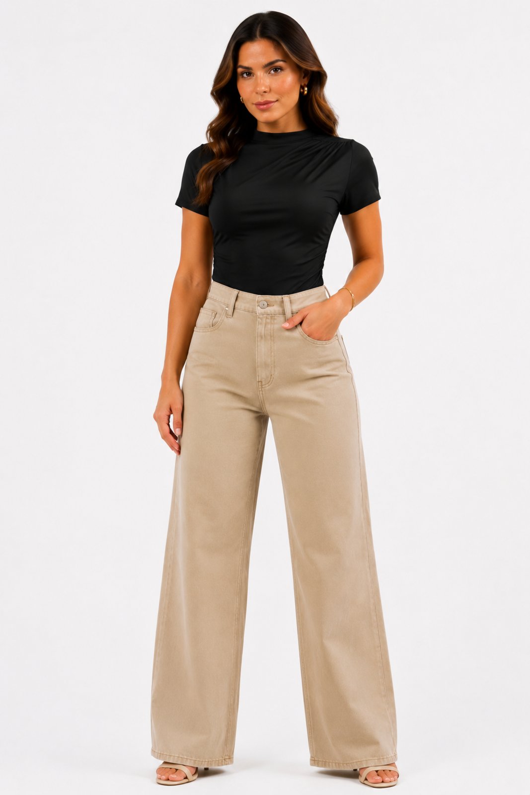 Body D Bell Outlet Fashion Gola Alta Preto