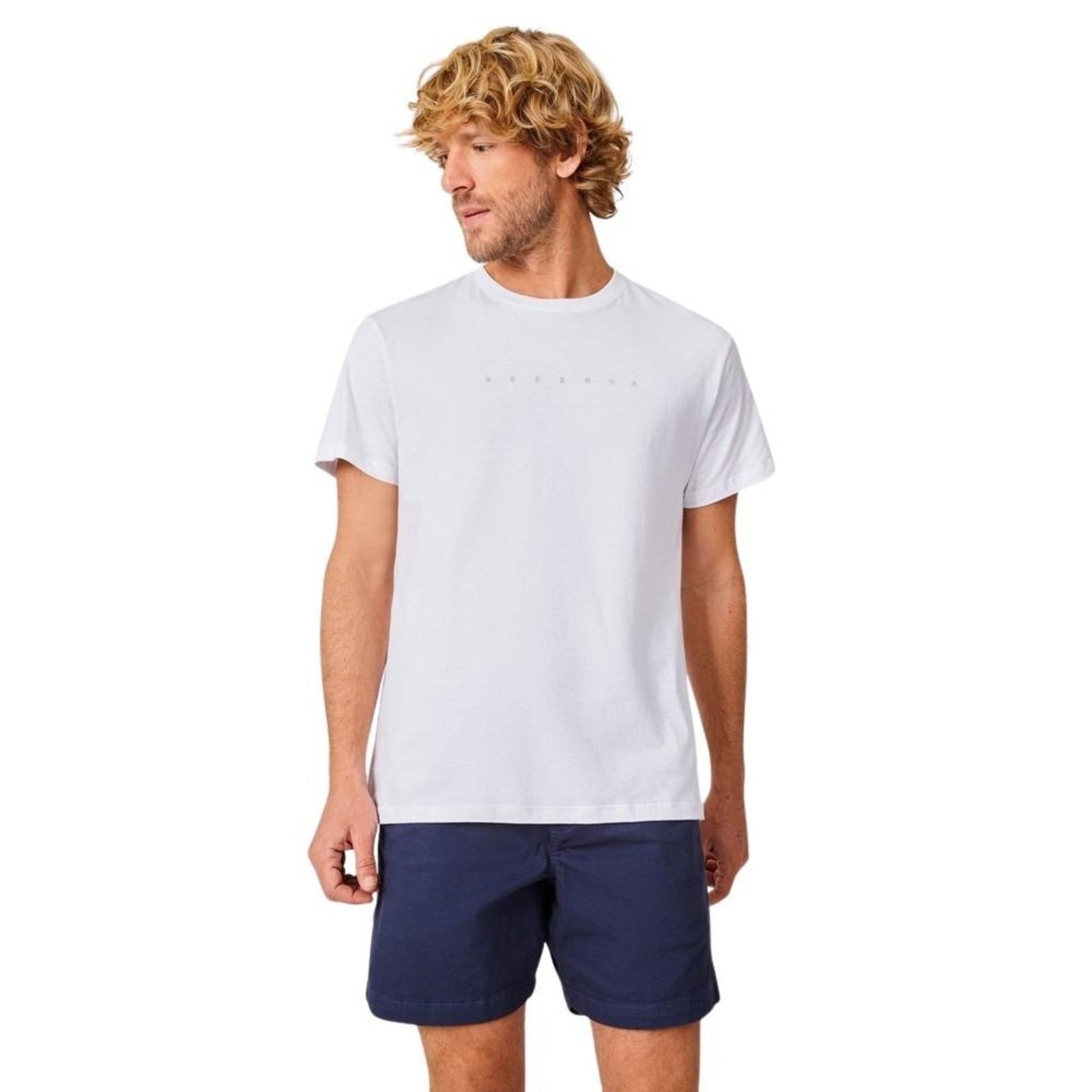 Camiseta Slim Estampa Jeans Gold Reserva