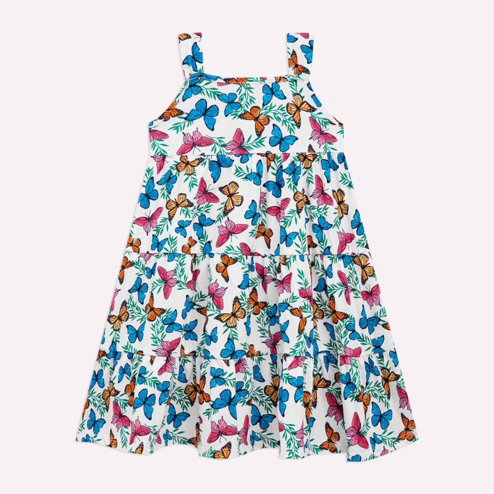 Infantil - Vestido Menina Borboletas Nanai