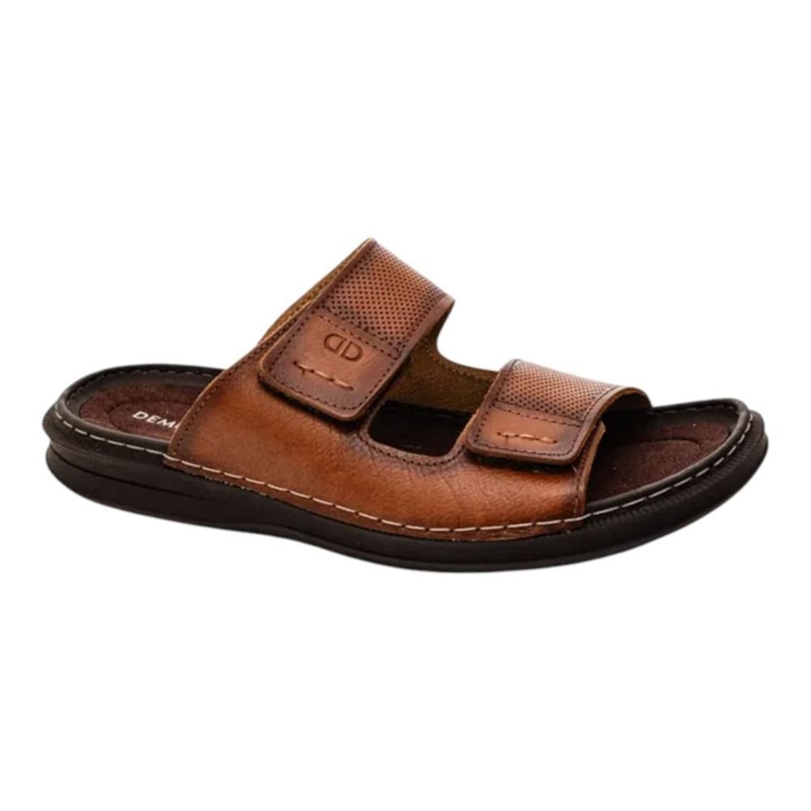 Chinelo Democrata Lazy Masculino - Marrom - Democrata
