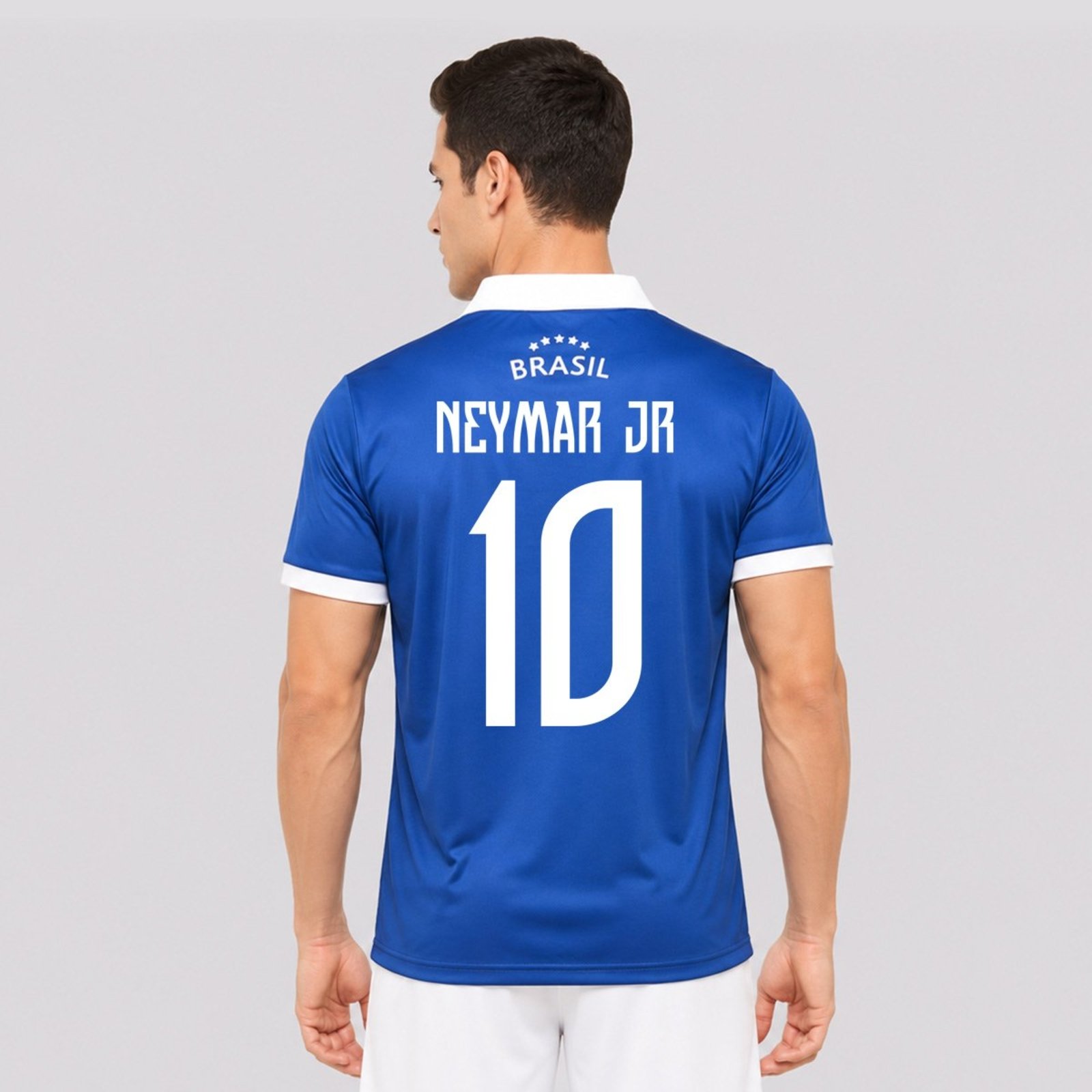 Camisa Brasil Seleça Azul 10 Neymar Jr