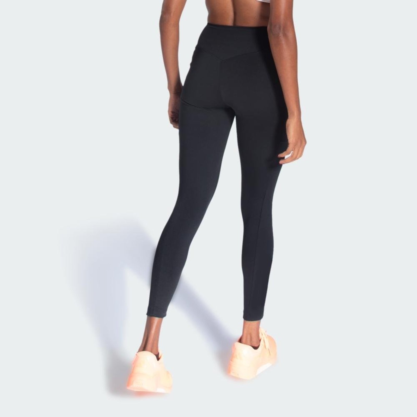 CALÇA LEGGING TREINO BÁSICA COM BOLSO adidas Performance Preto