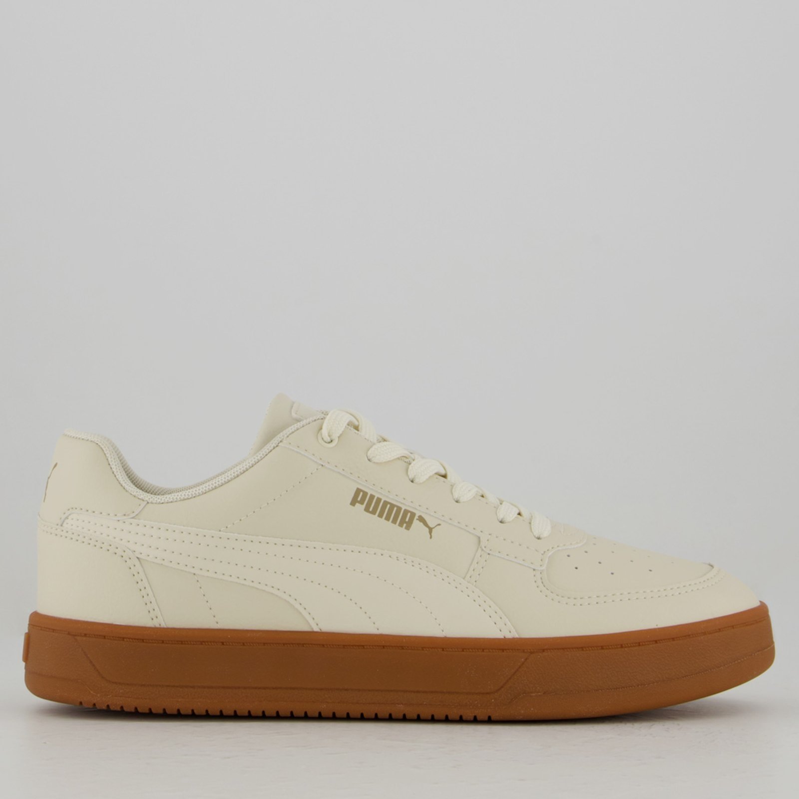 Vista 2 Tênis Puma Caven 2.0 BDP e Marrom bege Puma bege