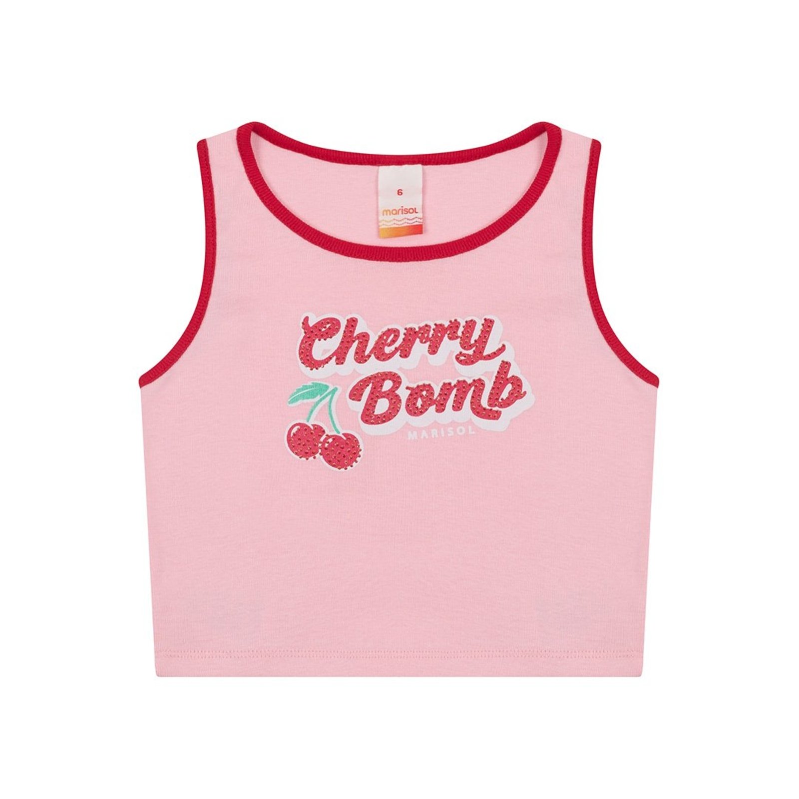 Infantil - Regata Cropped Menina Marisol