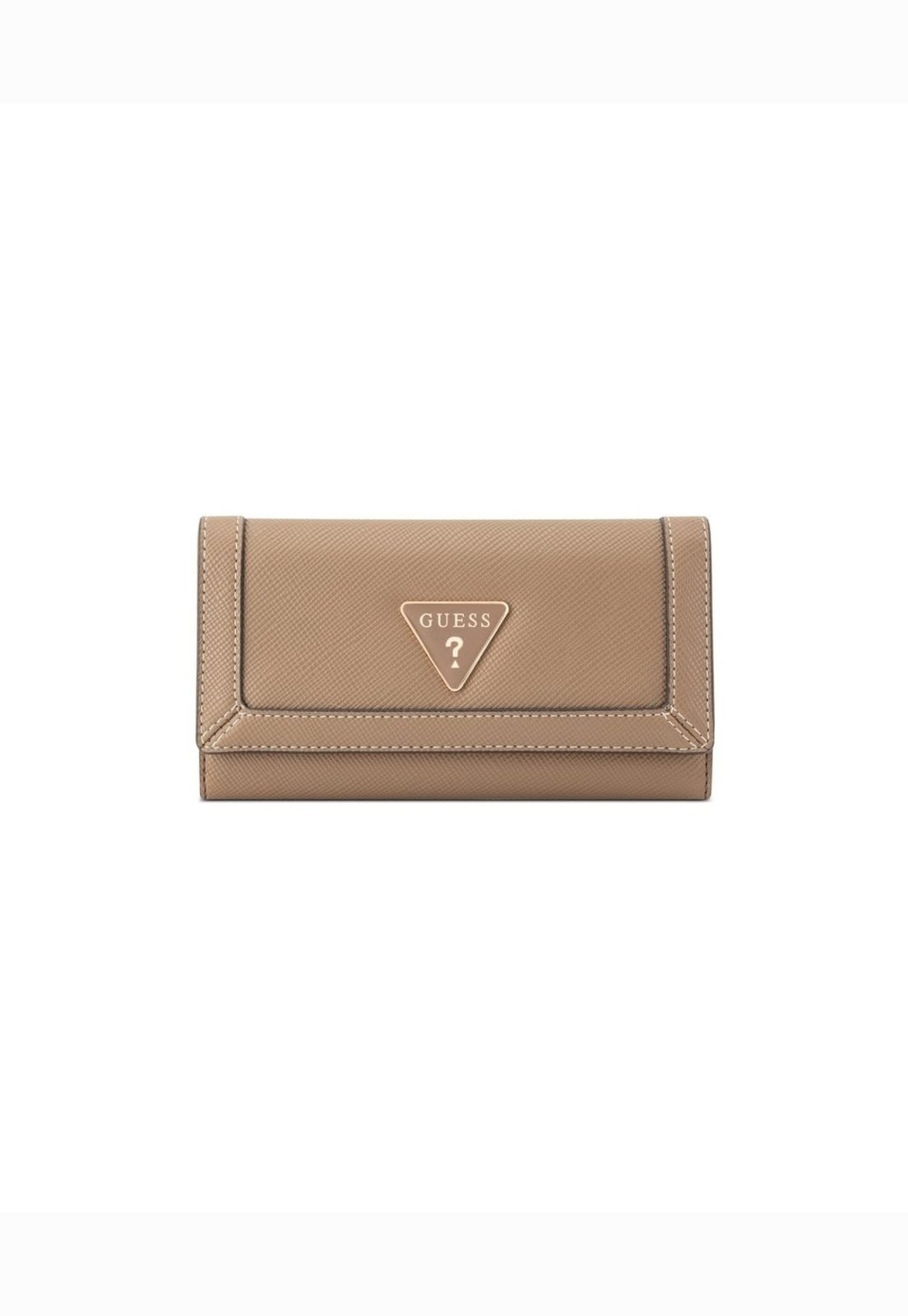 Carteira Guess Cadence Slim Clutch Bege