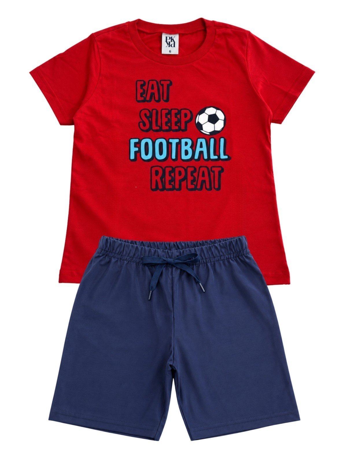 Infantil - Conjunto Platinum Rotina De Jogador Vermelho