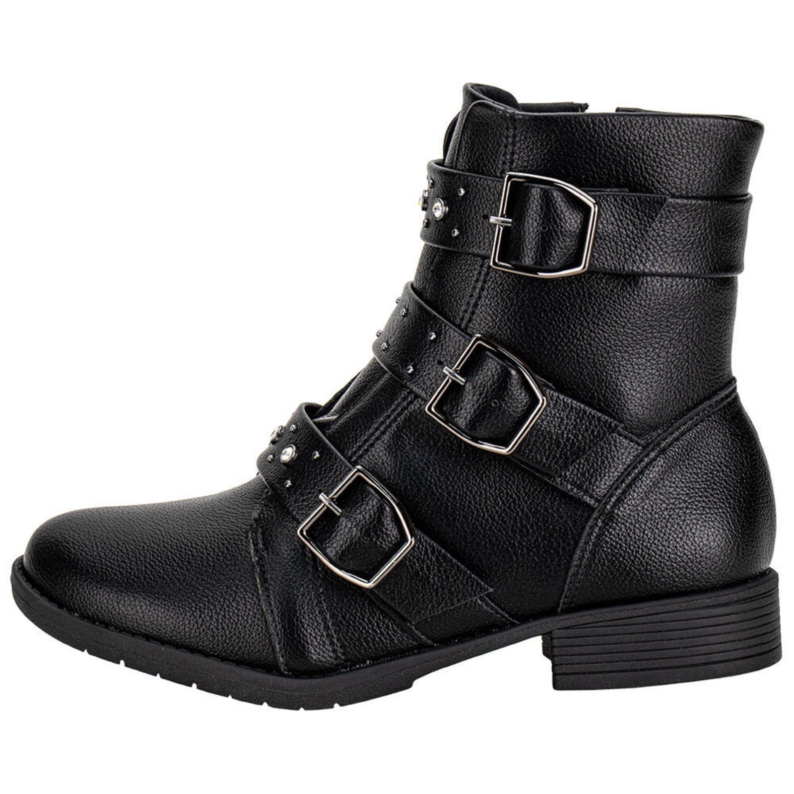 Bota Feminina Cano Baixo Piccadilly 653016 A0083016 Preto