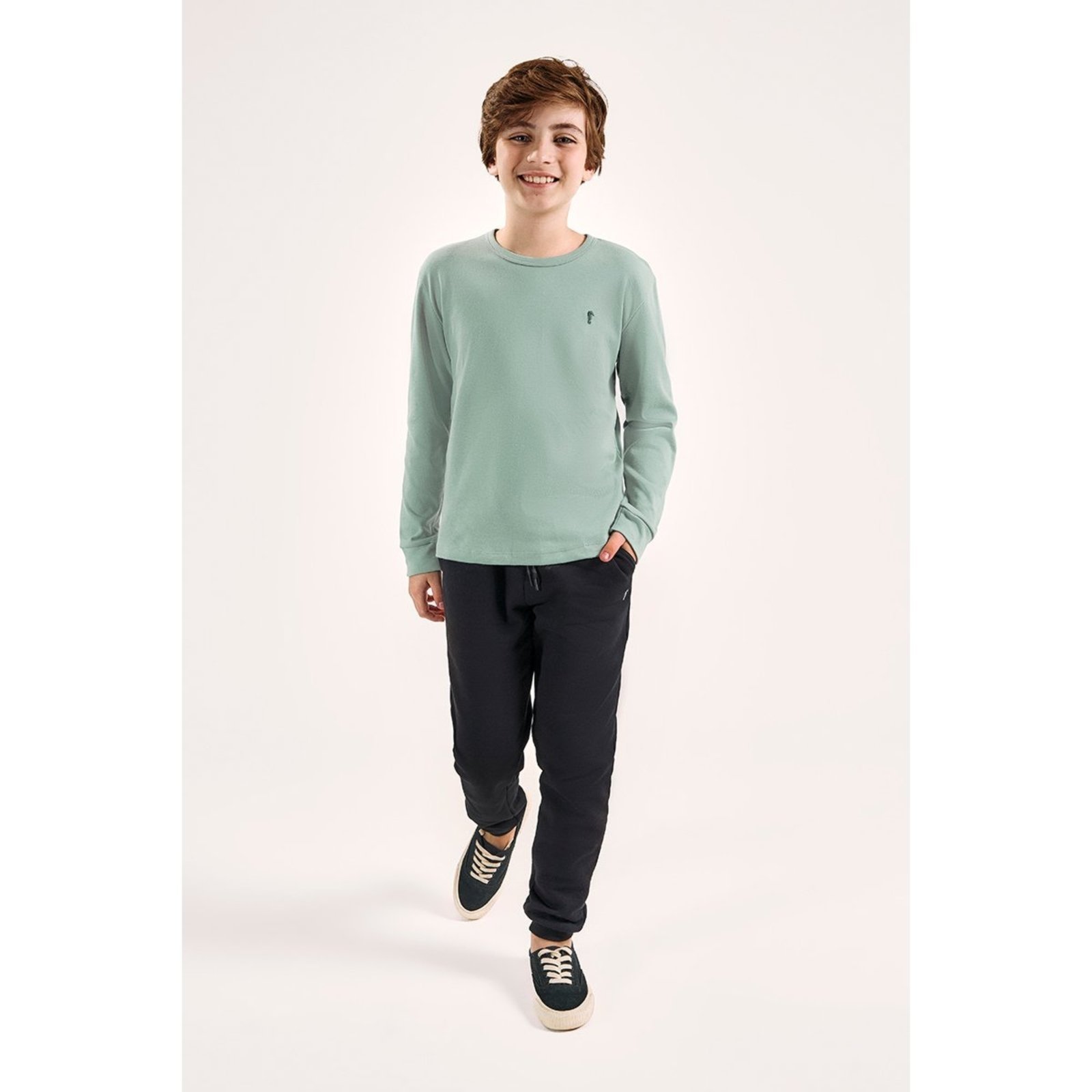 Infantil - Camiseta Masculina em Suedine Confortável