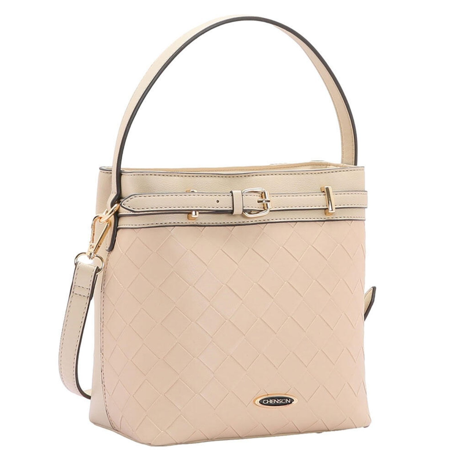 Bolsa Feminina Chenson Cg84471 1824471 Bege