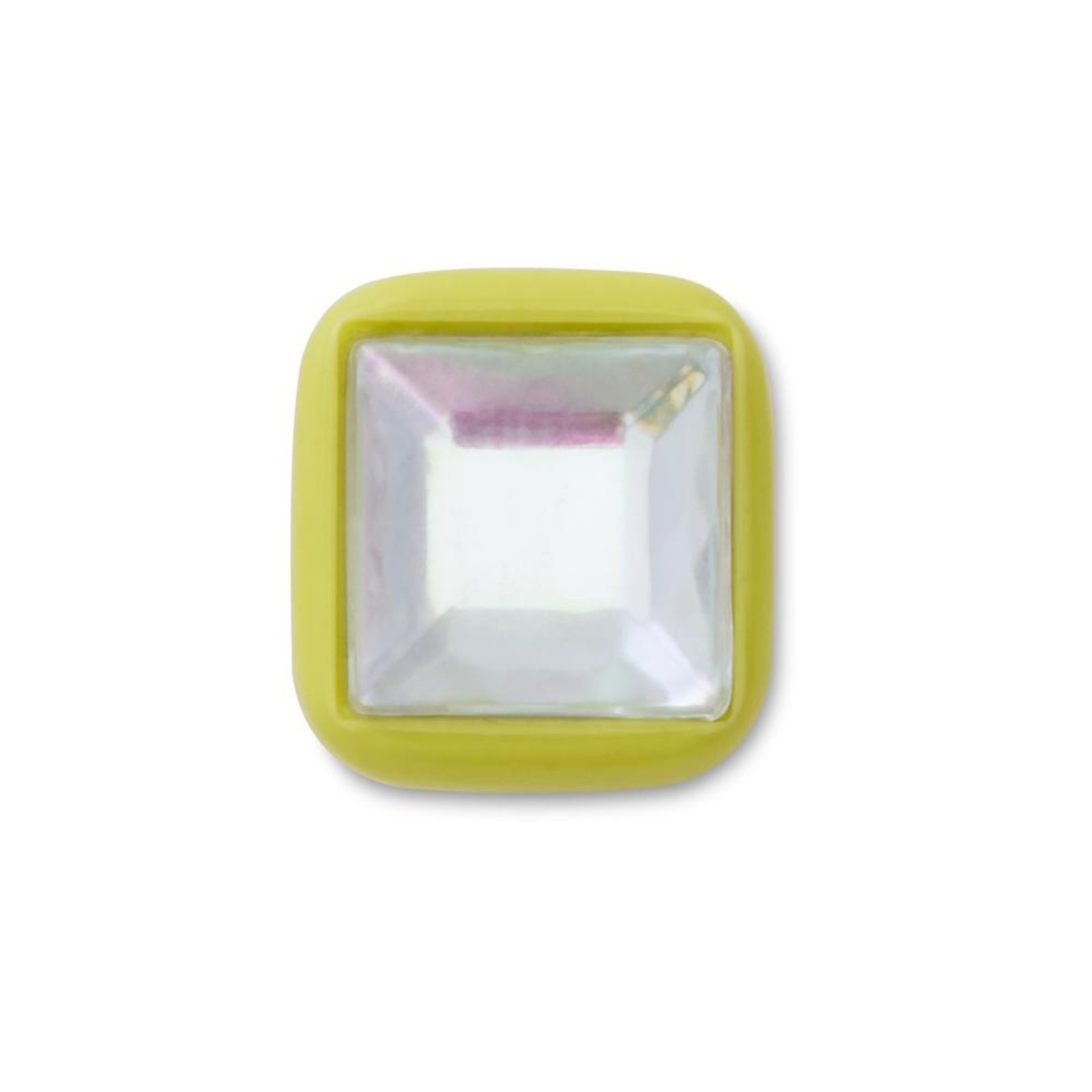 Vista 2 Infantil - Jibbitz™ Gema Brilhante Crocs branco