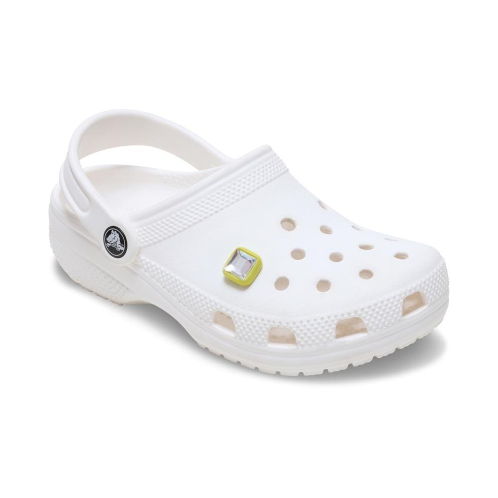 Vista 3 Infantil - Jibbitz™ Gema Brilhante Crocs branco
