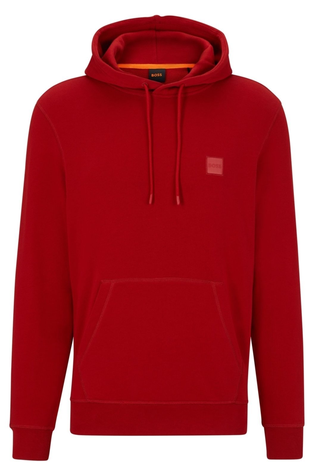 Moletom De Algodão Terry Com Patch De Logo. Vermelho - 6GG