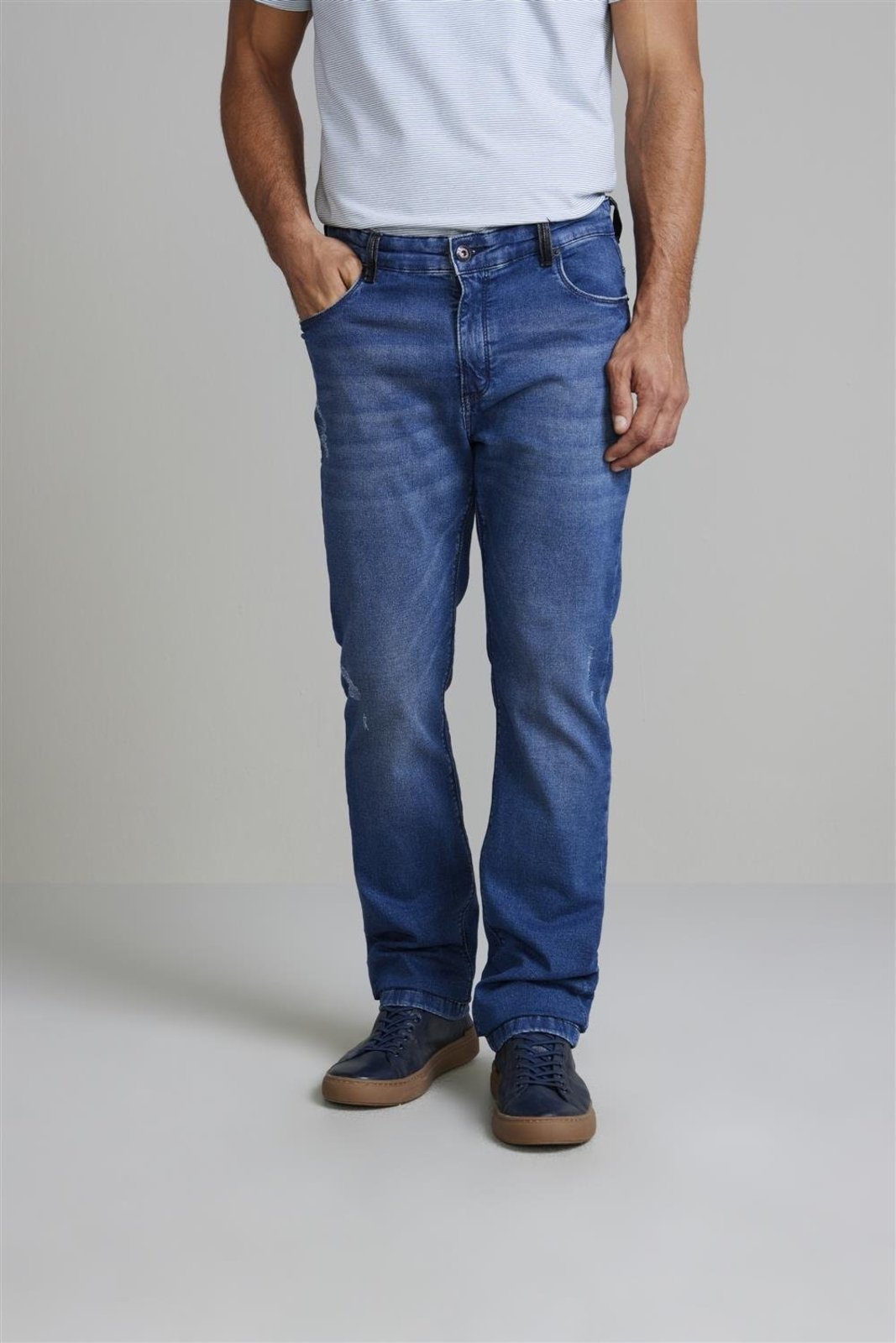 HIGHSTIL Calça Jeans Comfort - Lavagem Escura