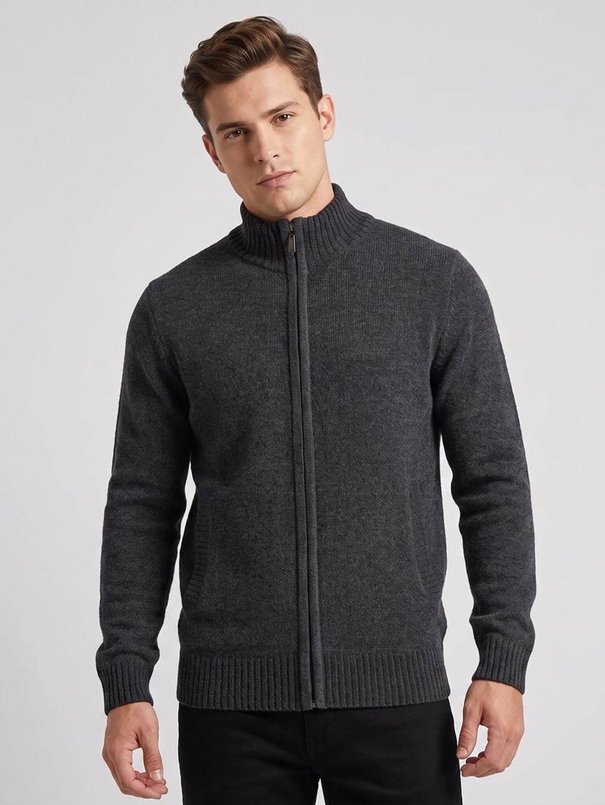 Cardigan Chenile Eletrón Masculino CHUMBO