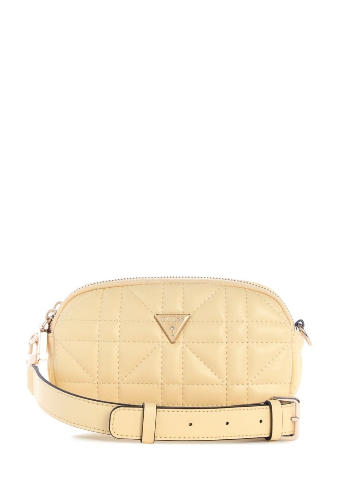 Bolsa Guess Mini Edita Camera Bag Amarelo Claro