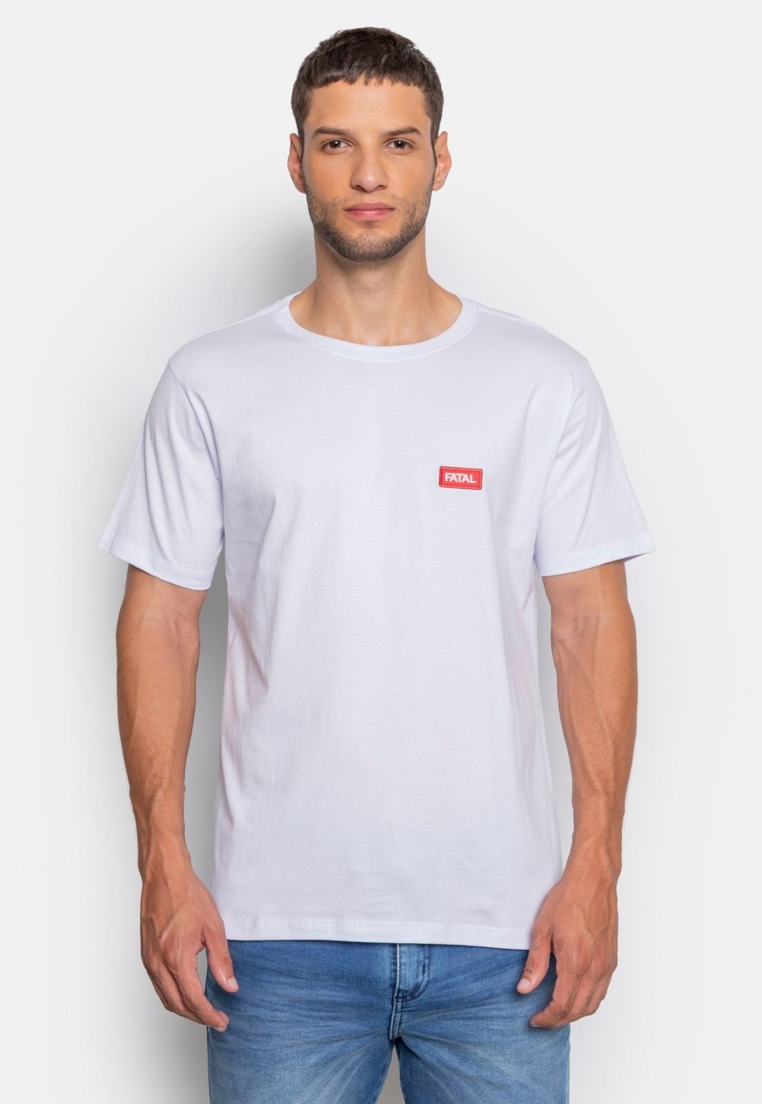 Camiseta Fatal Estampada Counter Branca