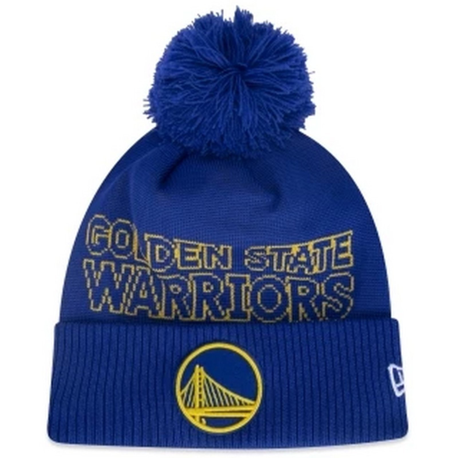 Vista 2 Gorro Golden State Warriors NBA Draft 2023 new era azul