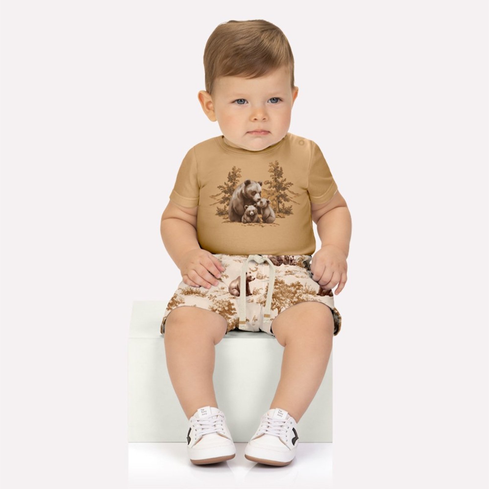 Infantil - Conjunto Menino Ursinhos Milon