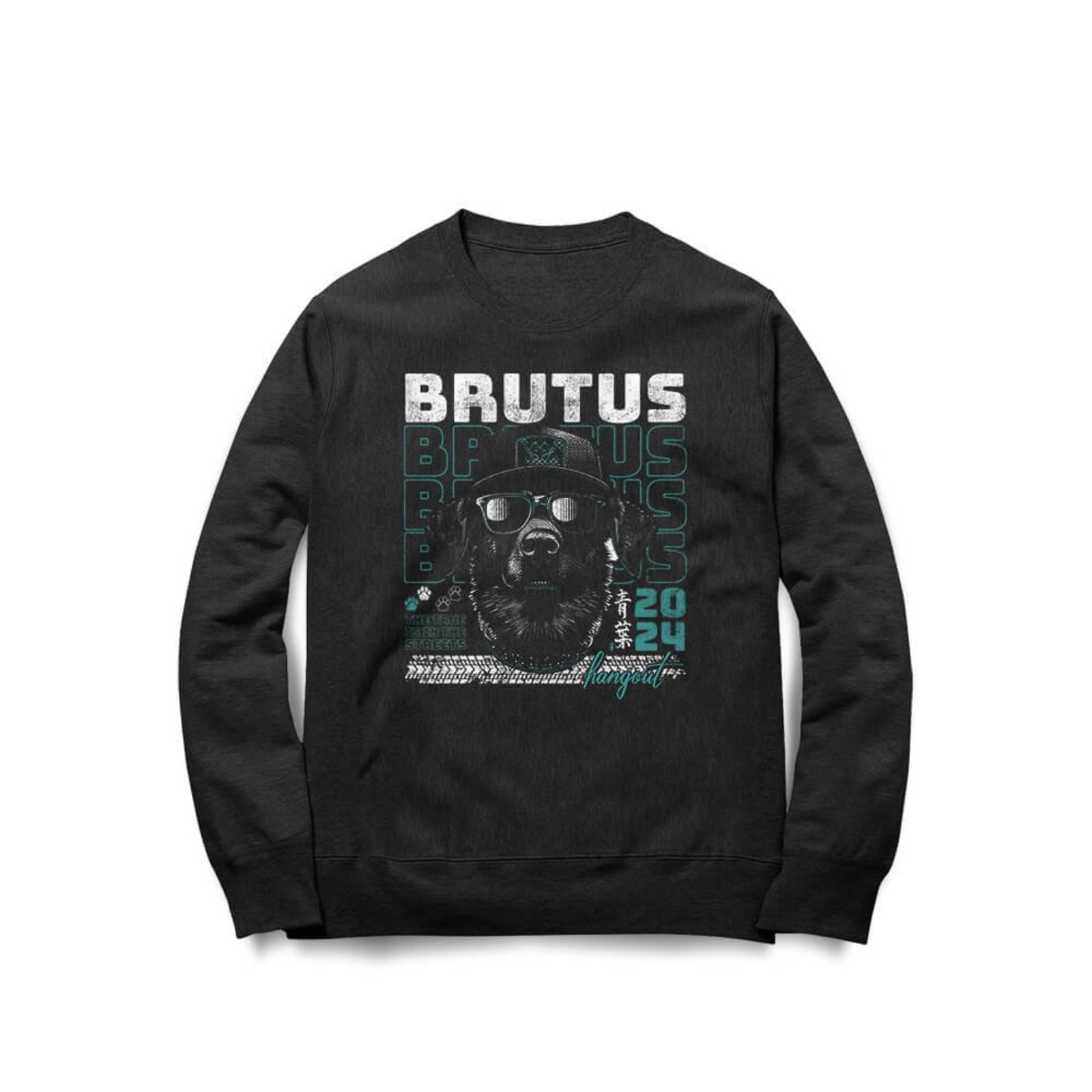 Moletom Brutus - Preto - Casual - Studio Geek