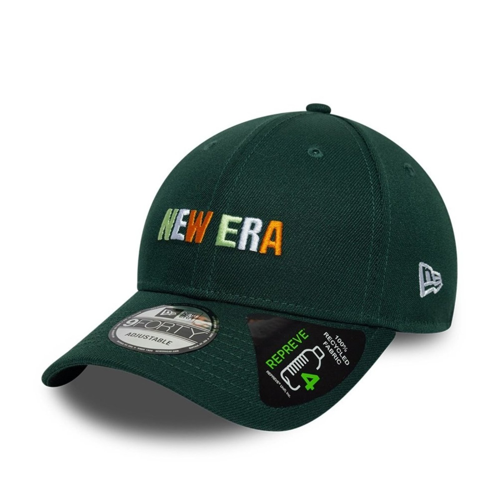 Bone New Era Branded 9FORTY Verde