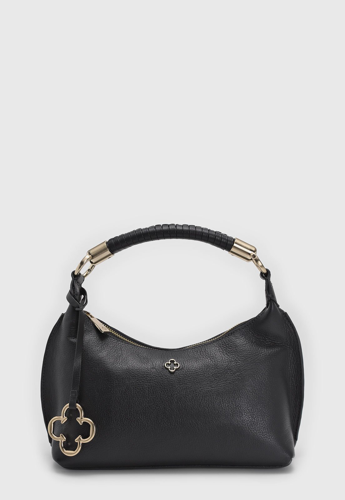 Bolsa Feminina Capodarte Média Alça Tramada Preta