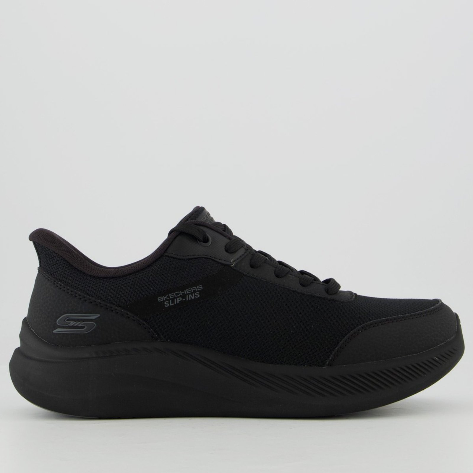 Tênis Skechers Bobs Moda Flex Preto