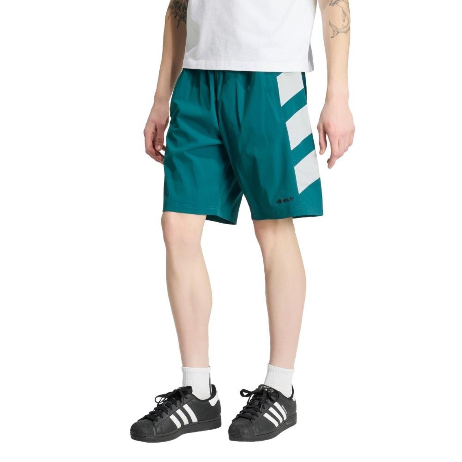 SHORTS ADICOLOR DOUBLE BLOCKED adidas Originals Verde