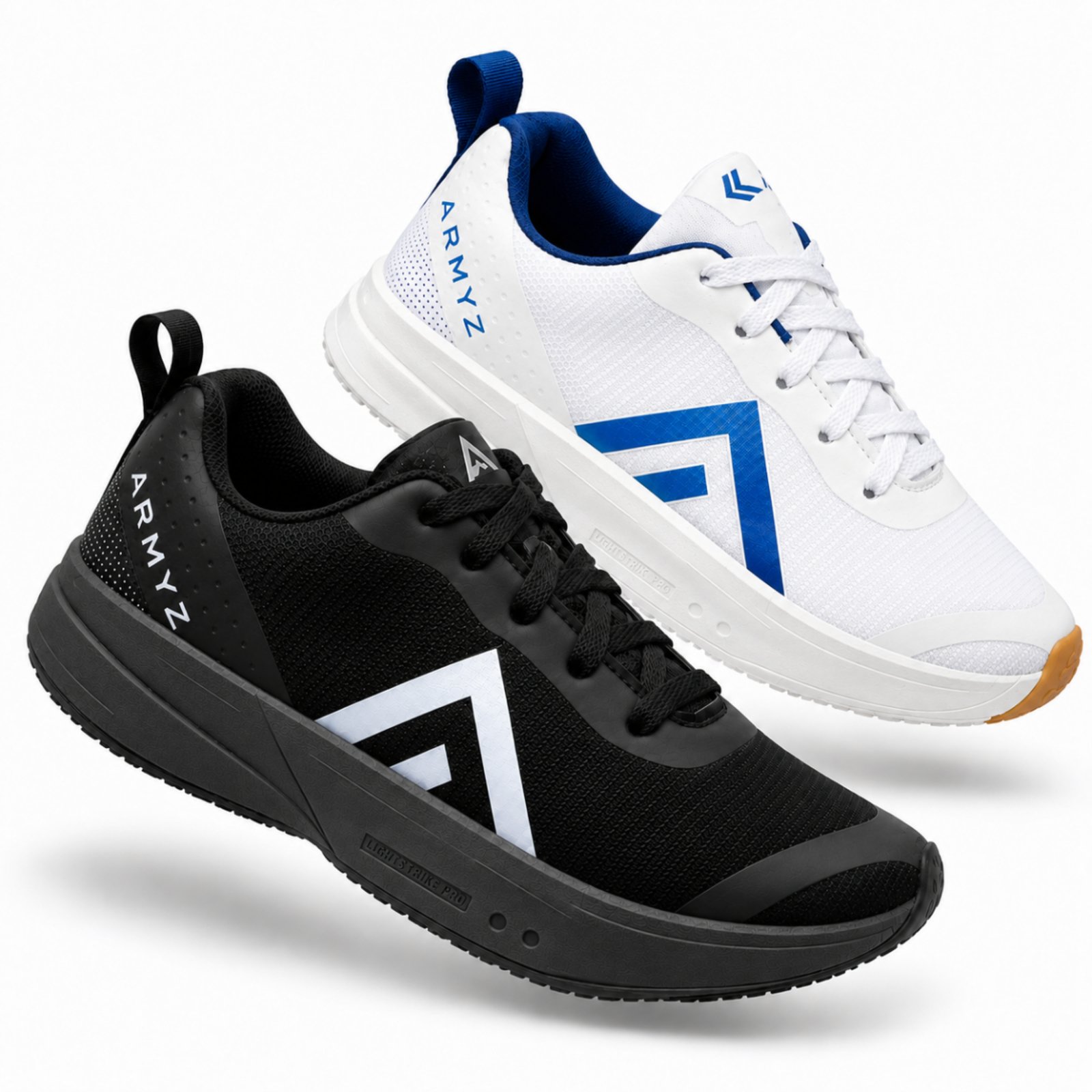 Kit 2 Pares Tênis Esportivo Masculino Academia Respirável Leve Solado Antiderrapante
