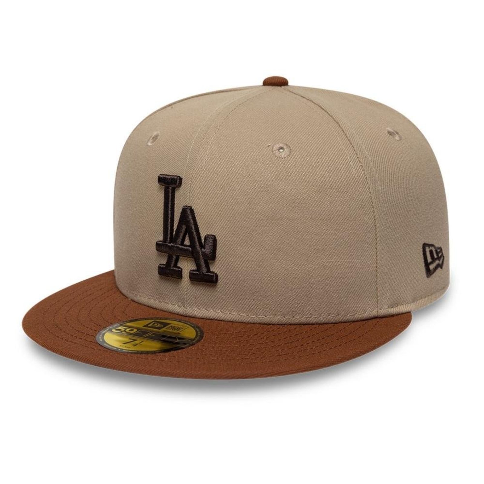 Bone New Era 59FIFTY MLB Los Angeles Dodgers