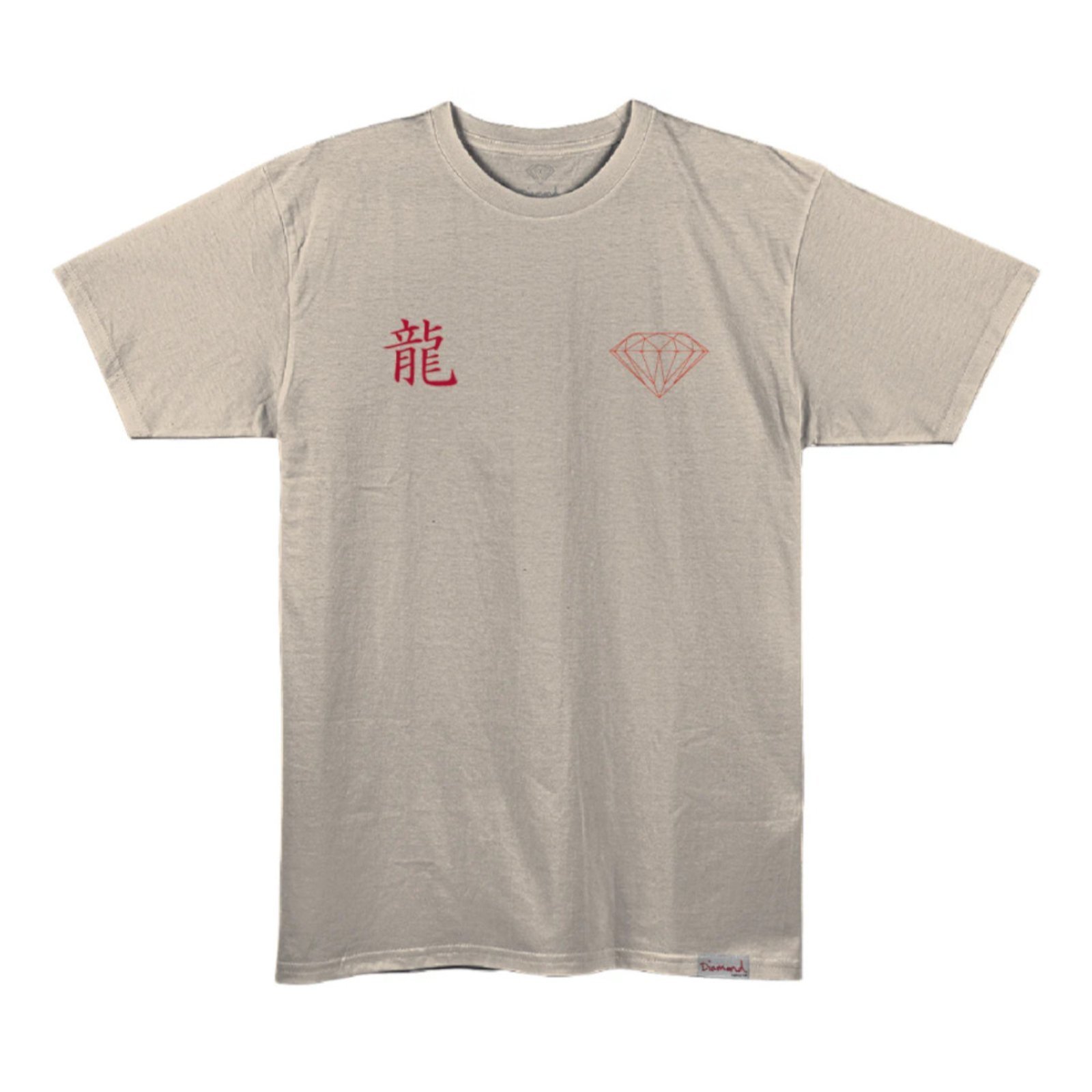 Camiseta Diamond Dragon Tee - MARFIM NATURAL