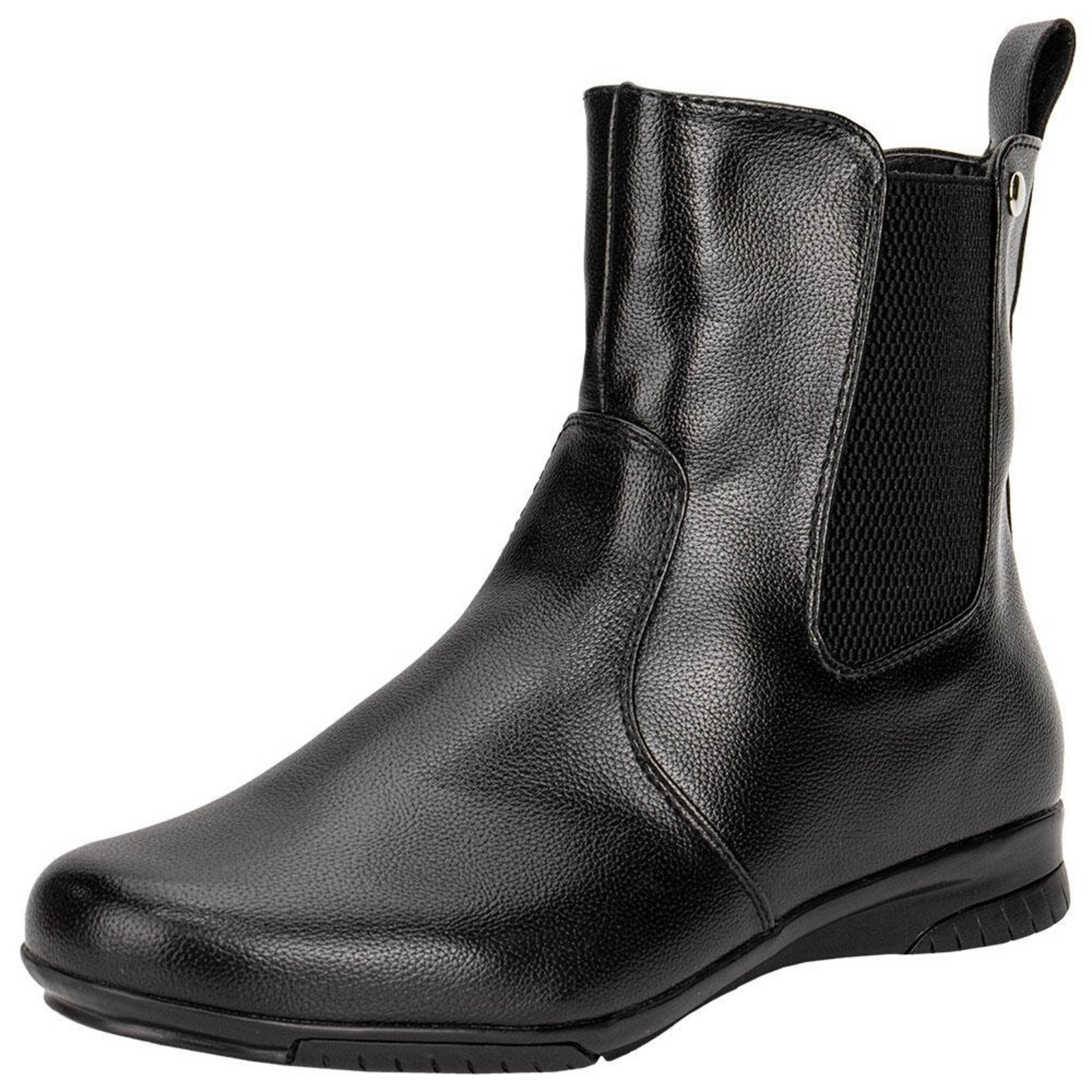 Bota Feminina Cano Baixo Mooncity 71141 0741141 Preto
