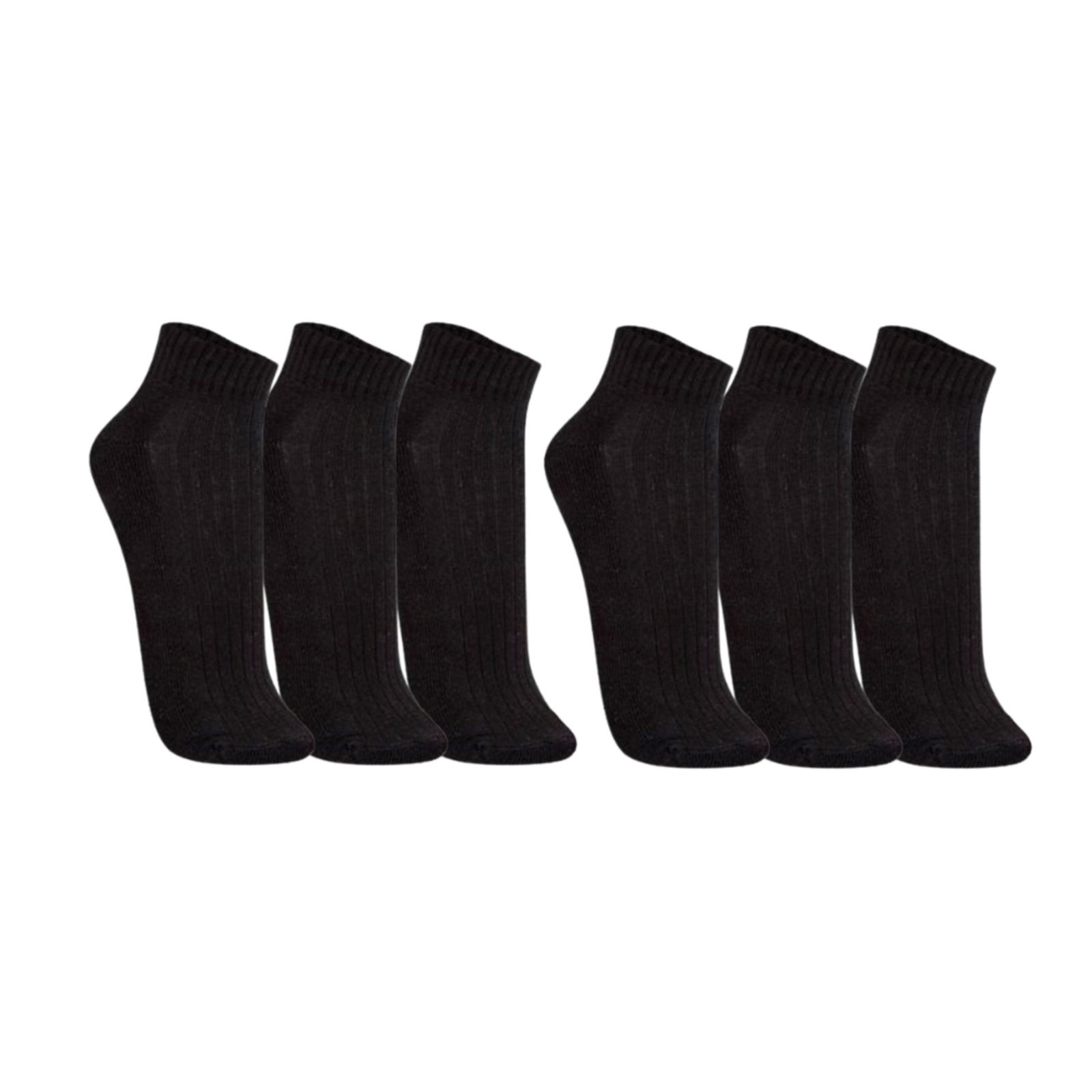 Kit Com 6 Pares De Meias Unissex Cano Curto Trifil Algodão