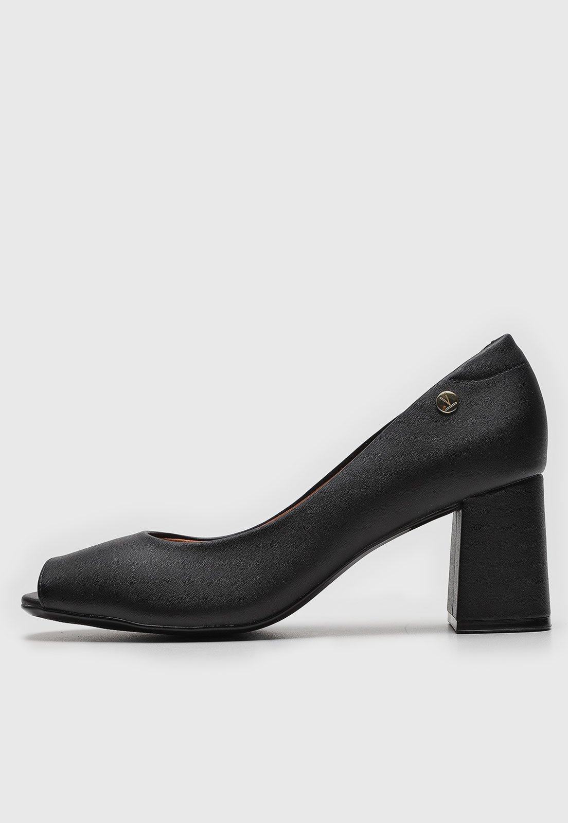Scarpin Vizzano Liso Preto