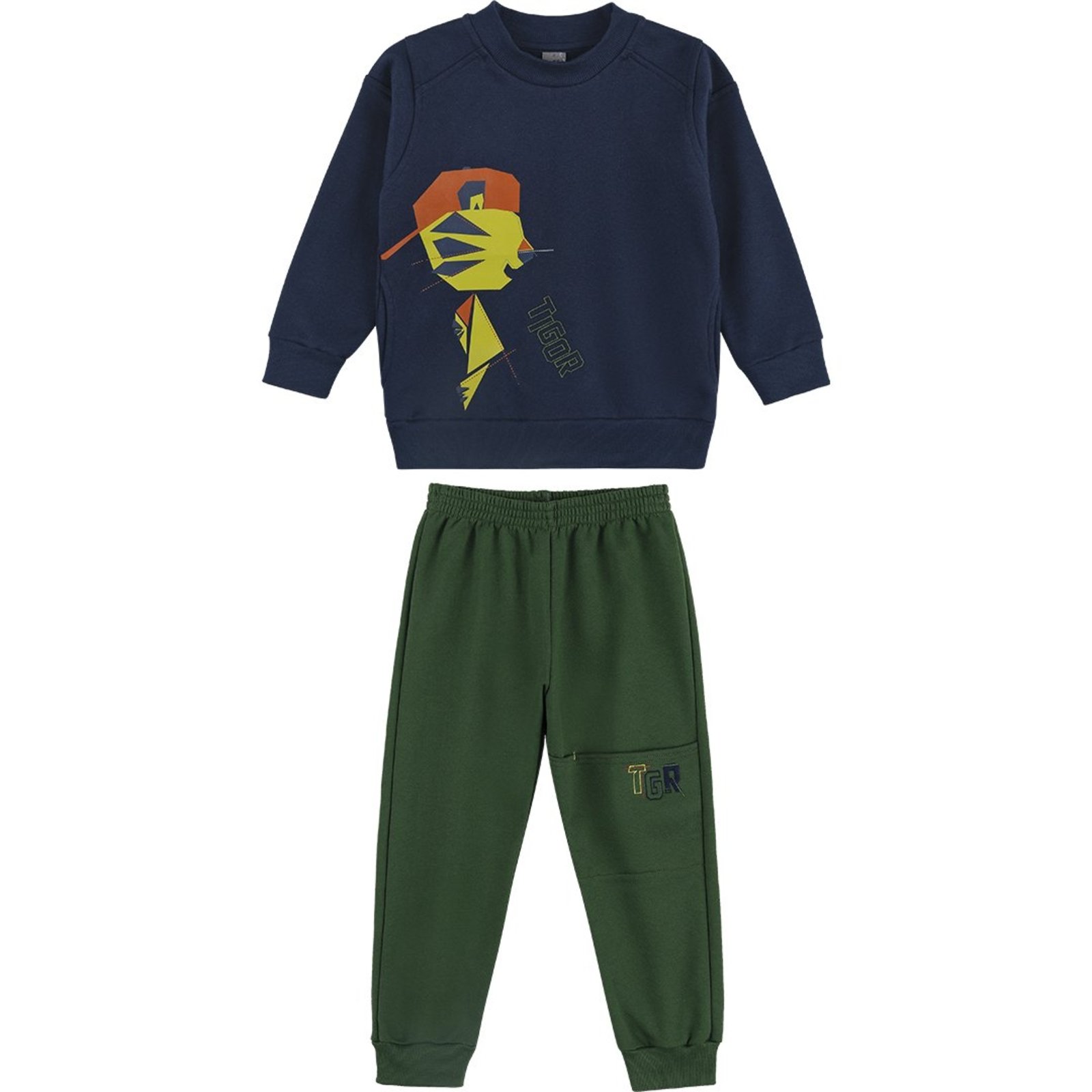 Infantil - Conjunto Longo Menino Tigor T. Tigre