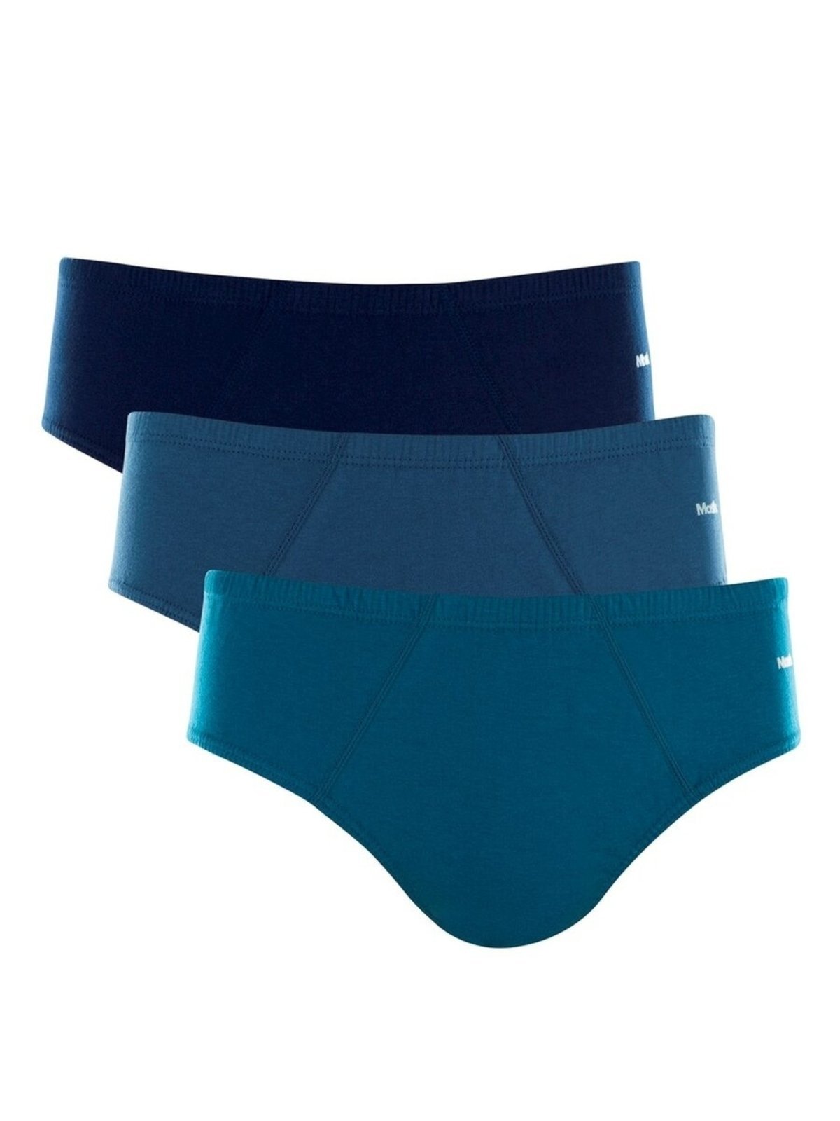 Kit com 3 Cuecas Slip Mash 010.20