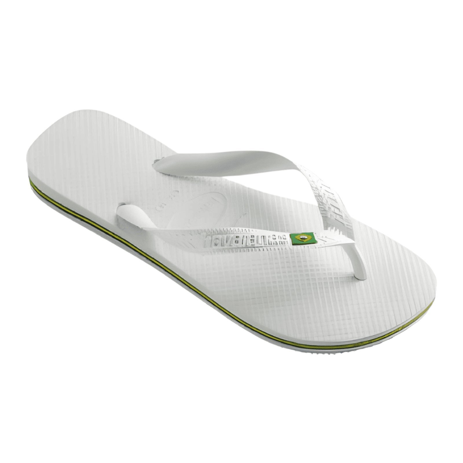 Vista 3 Chinelo Masculina Havaianas Brasil Básico branco Havaianas branco