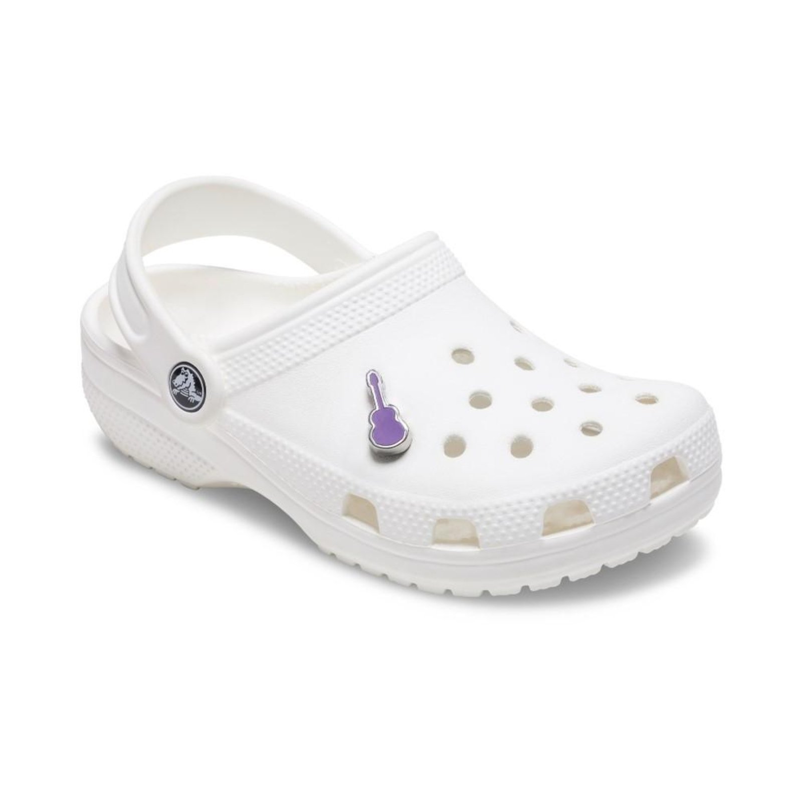 Vista 3 Infantil - Jibbitz™ Guitarra Roxa Crocs branco