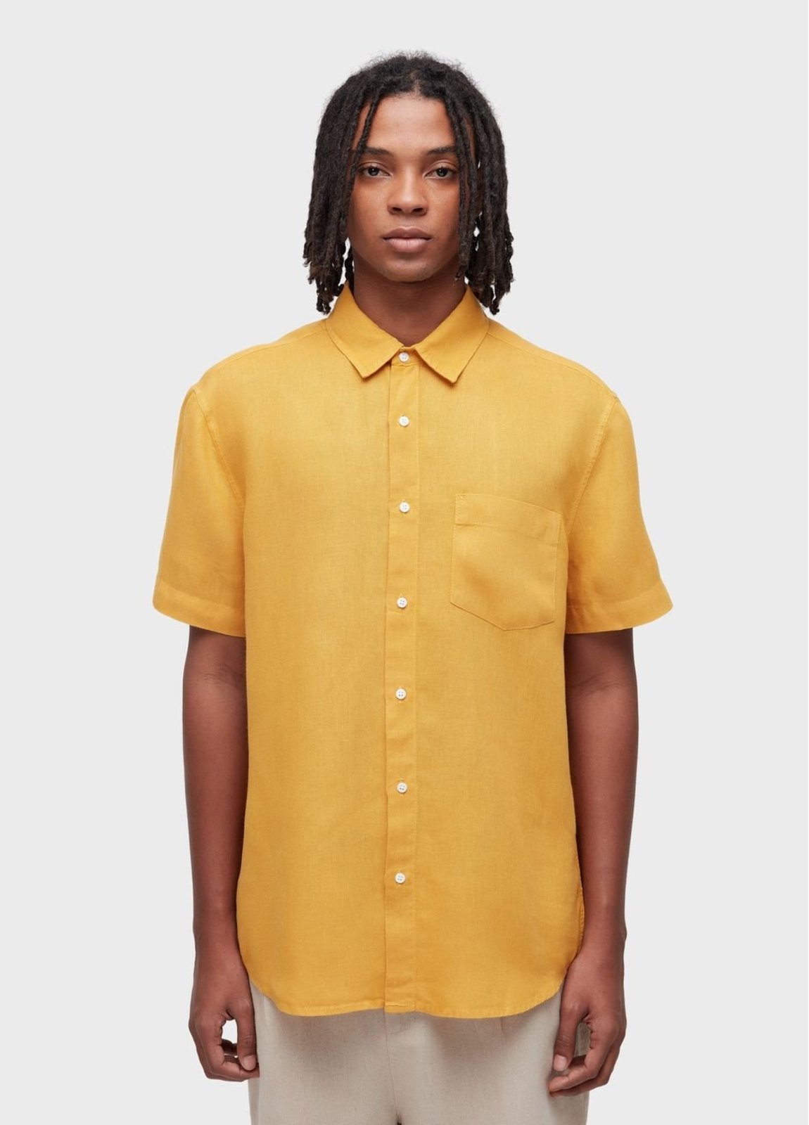 Camisa classic linen OSKLEN