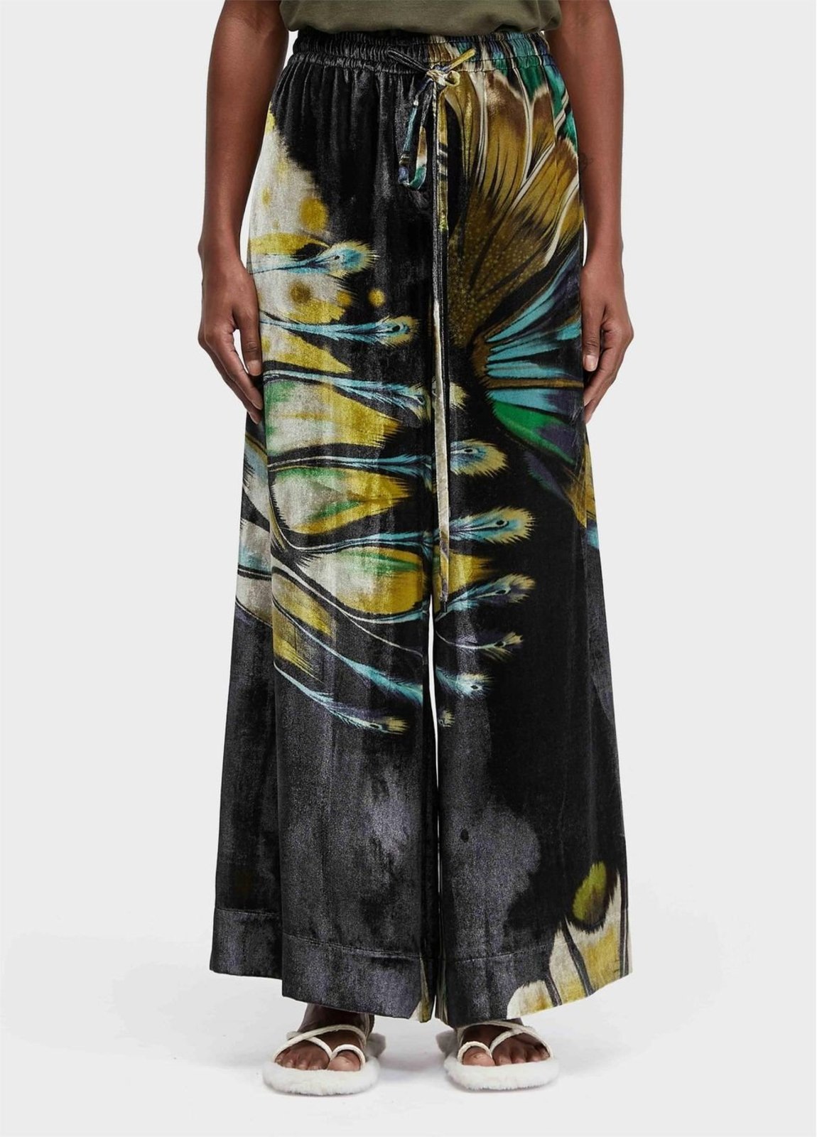 Calça veludo butterfly tex OSKLEN