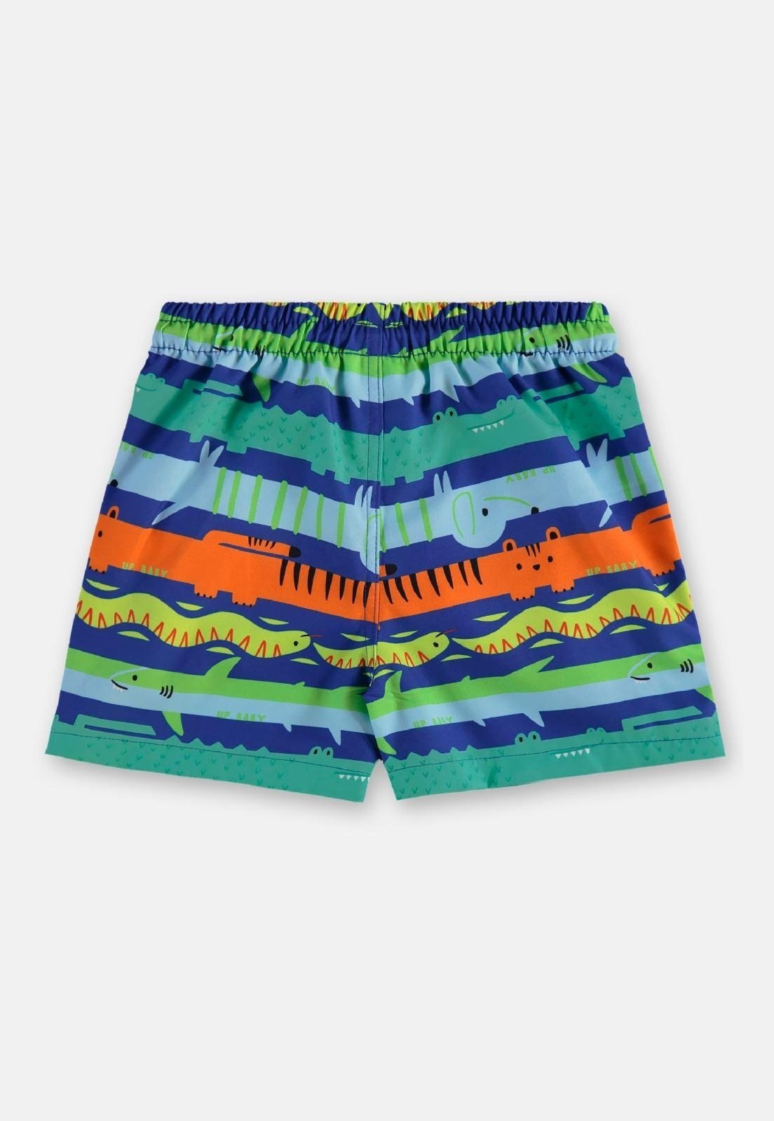 Vista 3 Infantil - Short Praia Microfibra Forrada Up Baby estampado Up Baby estampado