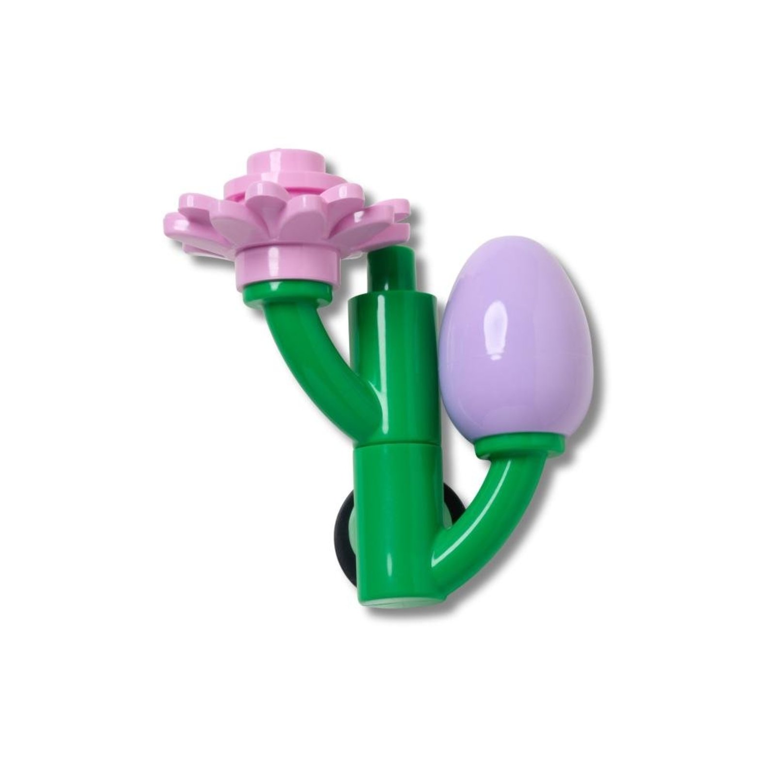 Infantil - Jibbitz™ Lego Flor Broto Roxa Único Branco