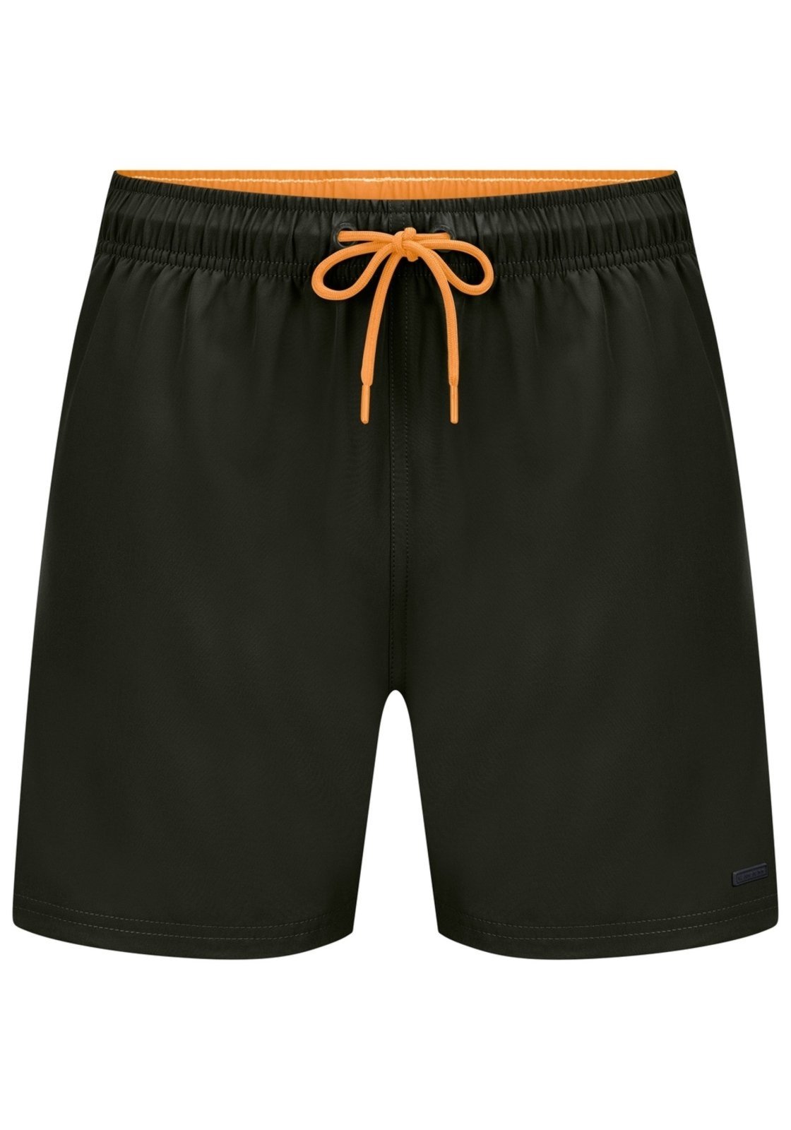 Shorts Em Tecido Plano Com Bolsos Funcionais
