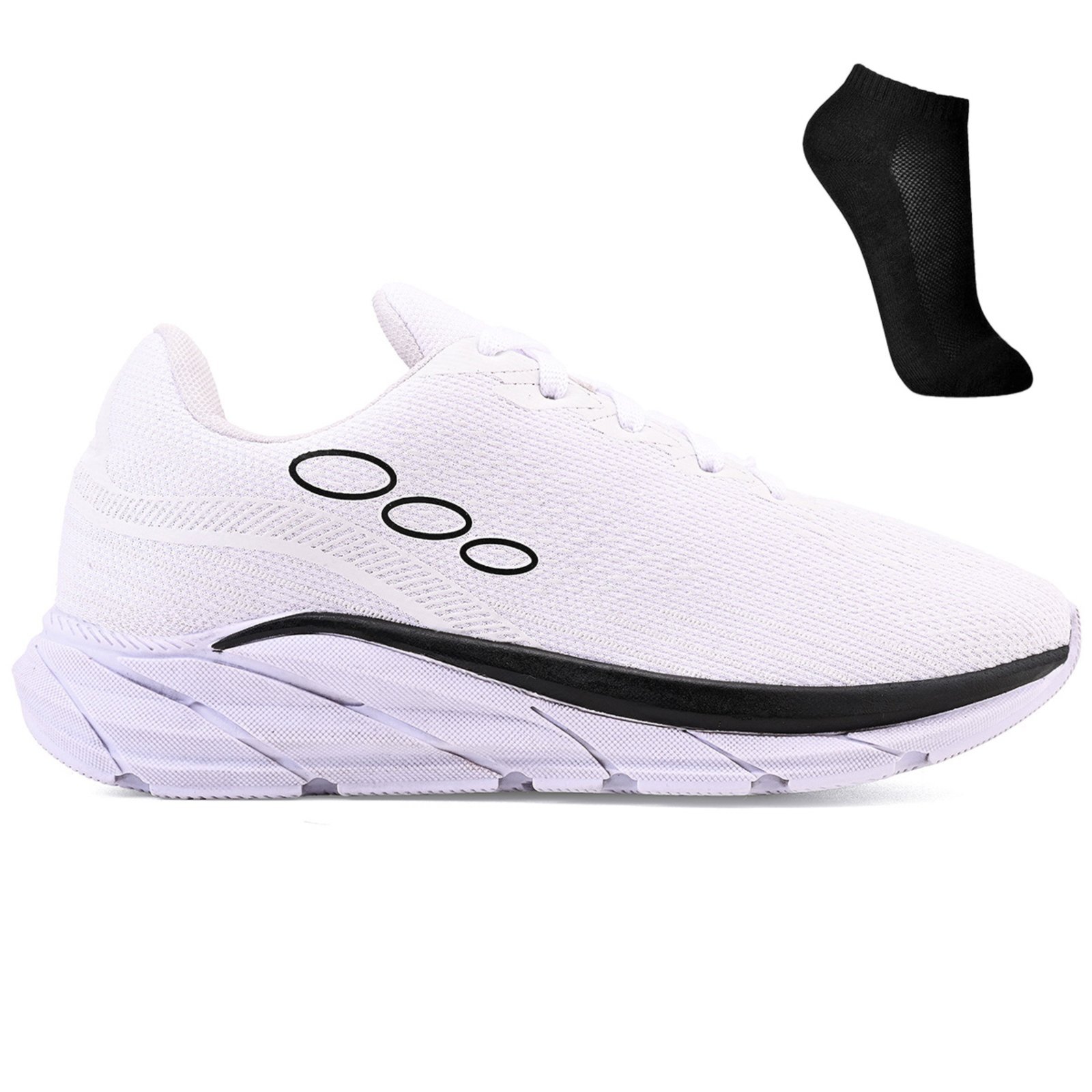 Kit Tenis Esportivo Unissex Treino Academia + Meia