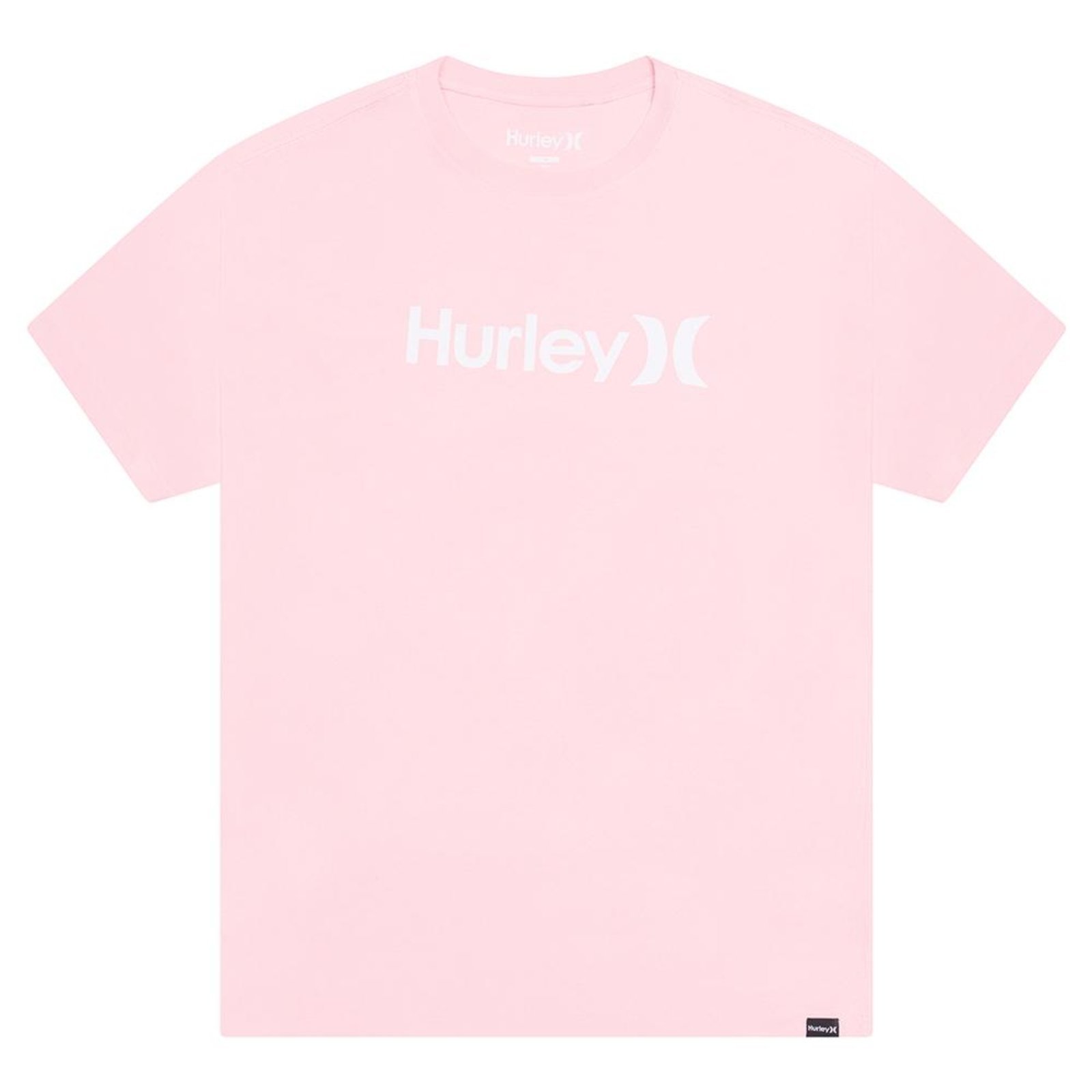 Camiseta Hurley O&O Solid SM26 Masculina Rosa