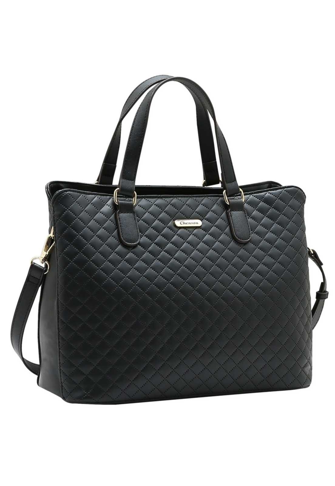 Bolsa Feminina Chenson Mão Matelasse Pontilhado 3485920 Preto