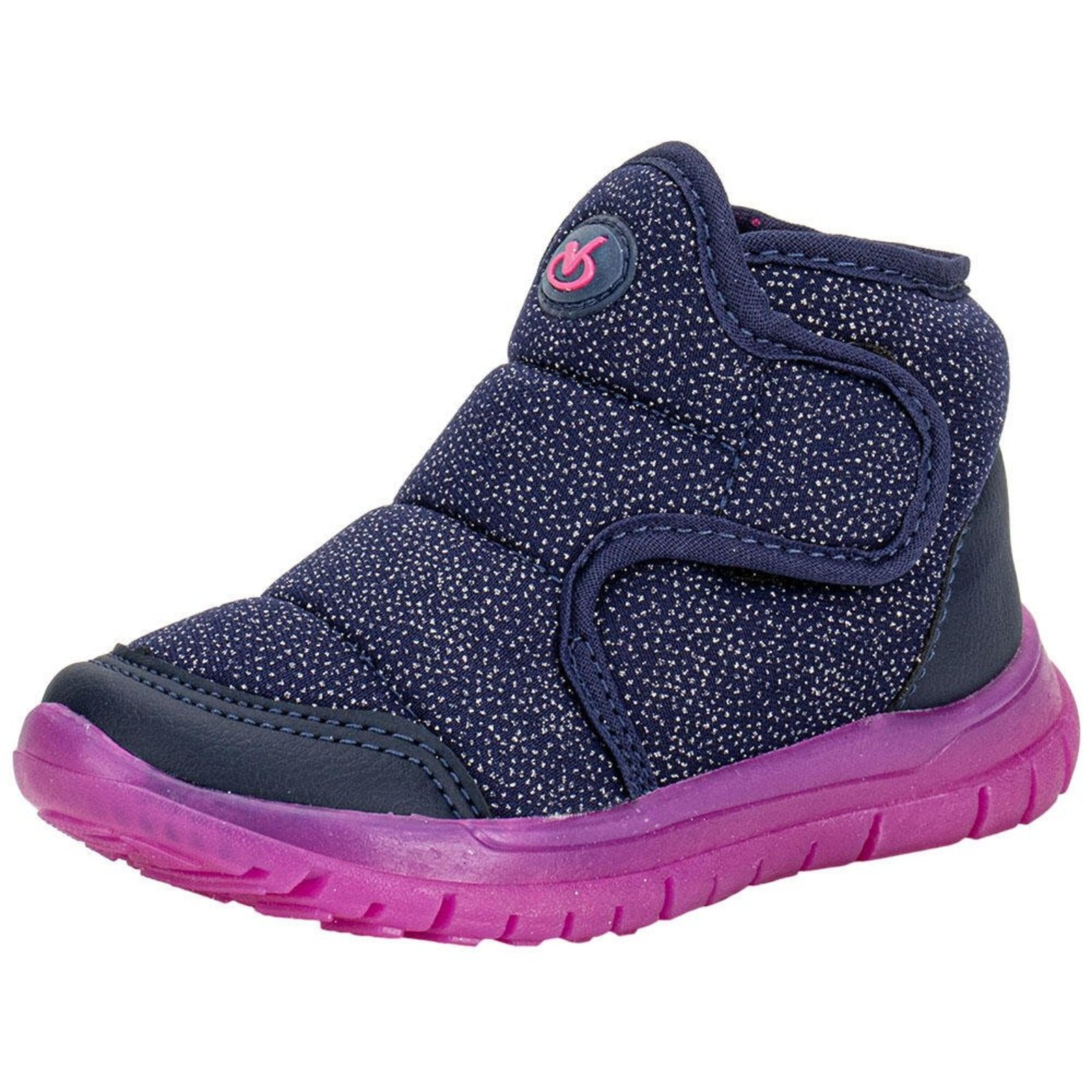 Infantil - Tênis Cano Alto Via Vip Vv1501 2811501 Azul Marinho