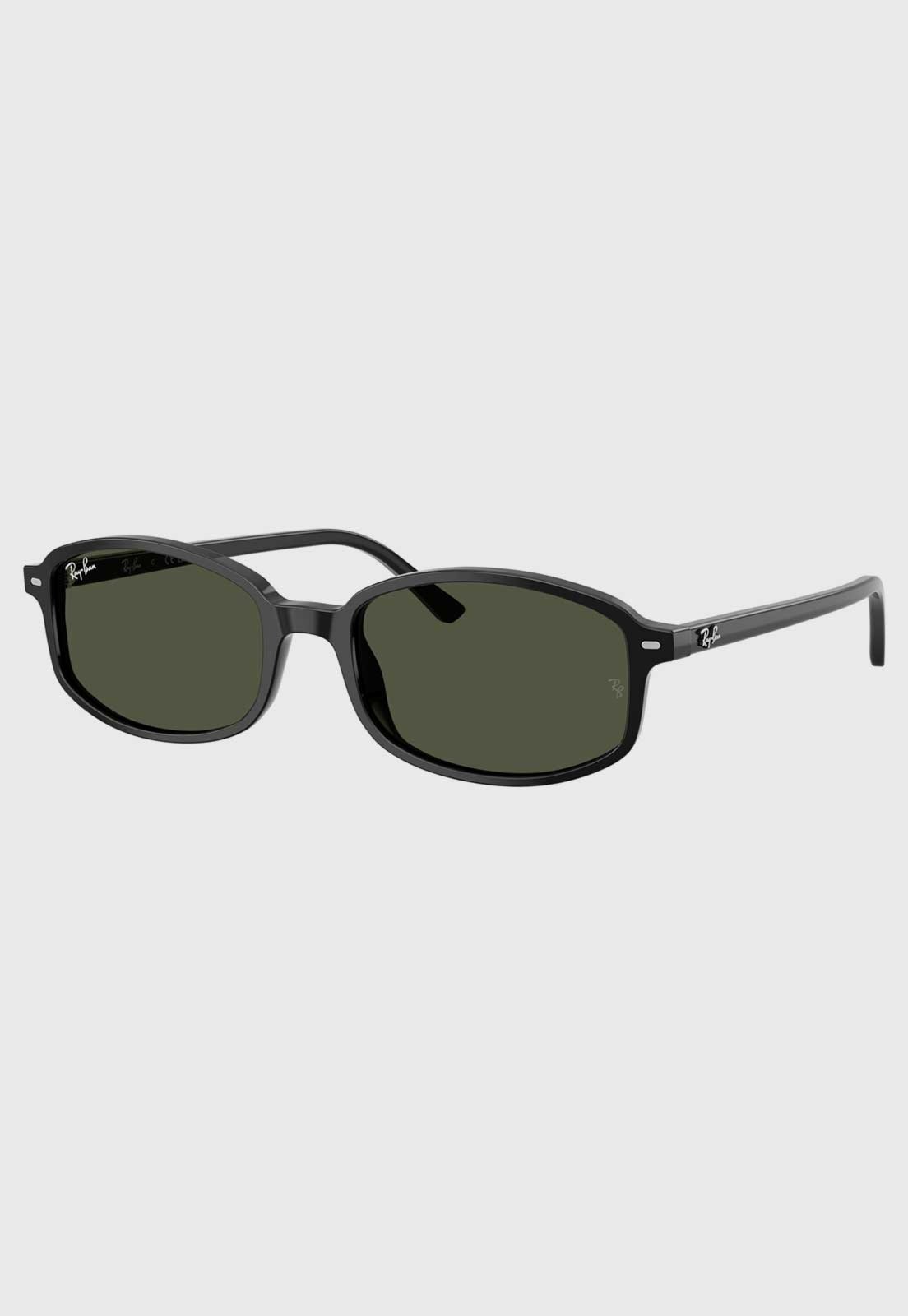 Óculos de Sol Feminino Ray-Ban Retangular Preto