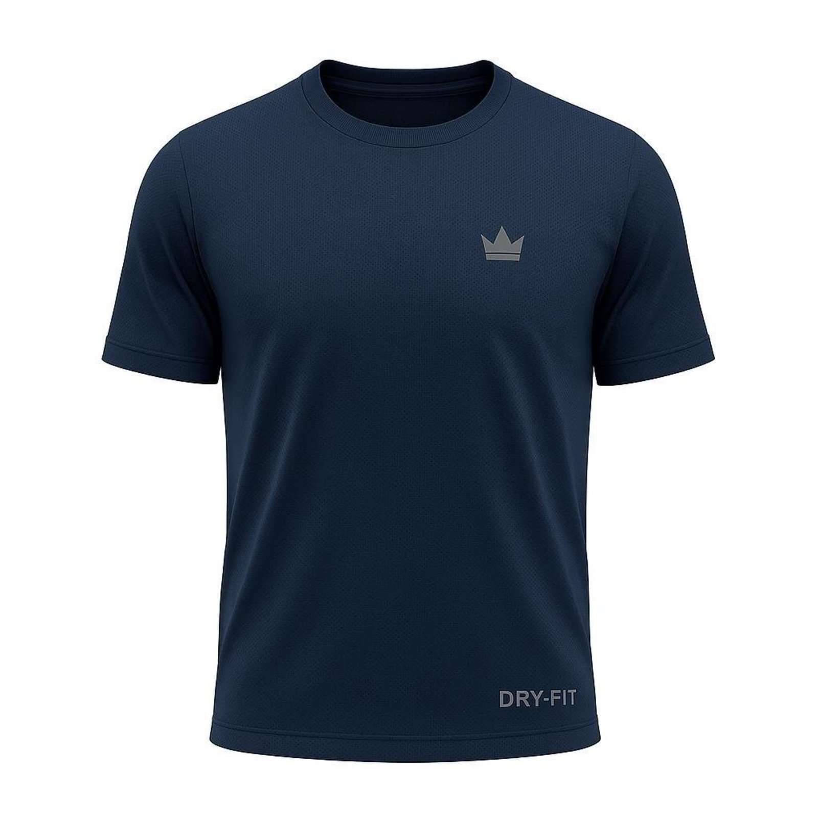 Camiseta QLC Sports Dry Fit Esportiva Azul Marinho