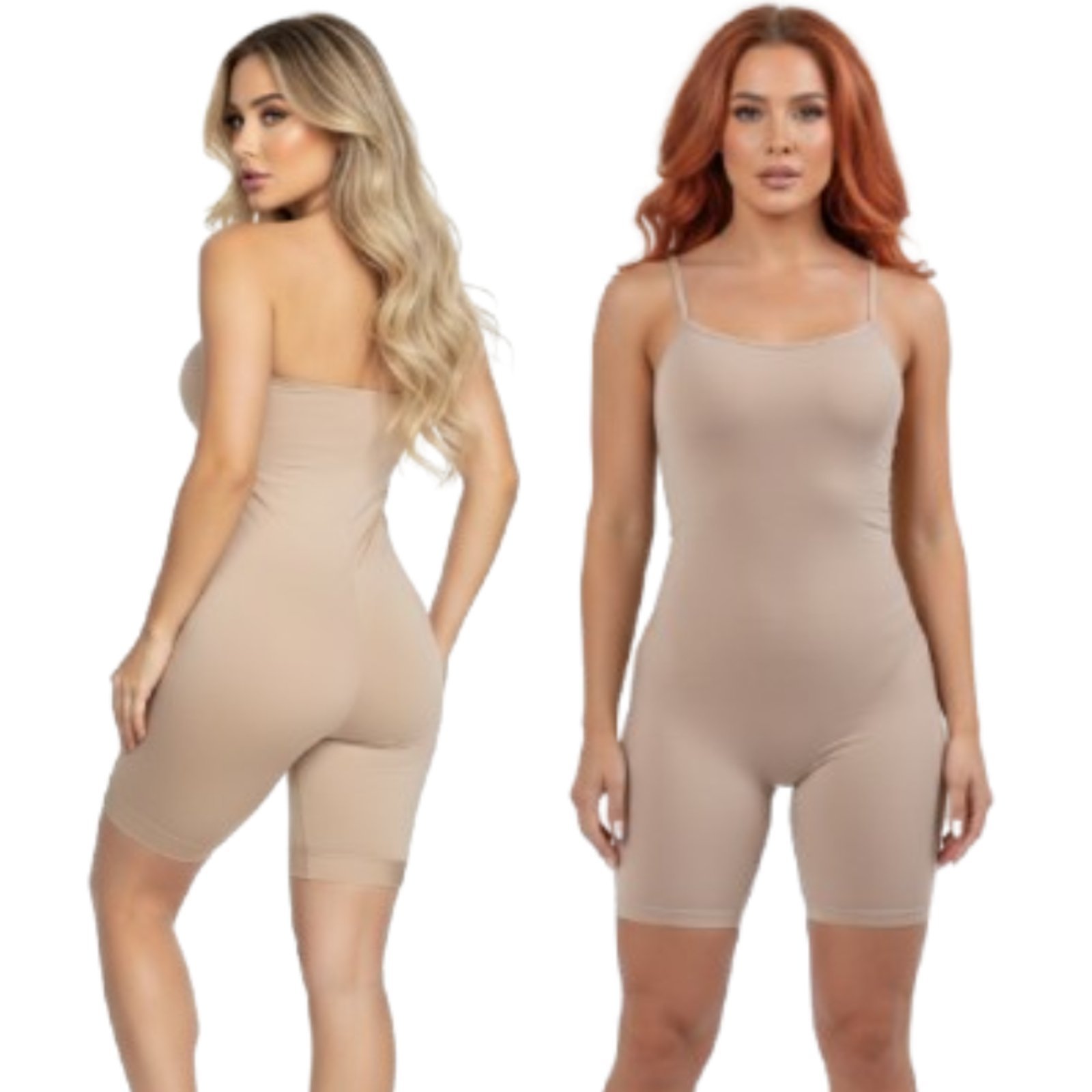 Kit 2 Macaquinho Feminino Segunda Pele Anagua Alça Fina Não Marca Conforto Sem Transparência Sobre Pele